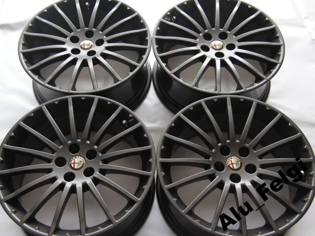 1x Alu Felge Alfa Romeo Giulia Aluminum rim 17 Zoll 7.0J 5x98