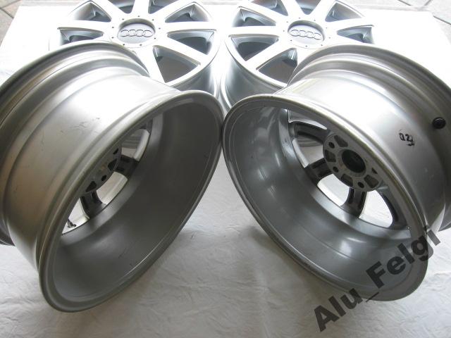 1x Alu Felge Audi A1 A8 A4 A6 Aluminum rim 17 Zoll 7.5J 5x112 43ET 8E0601025AC