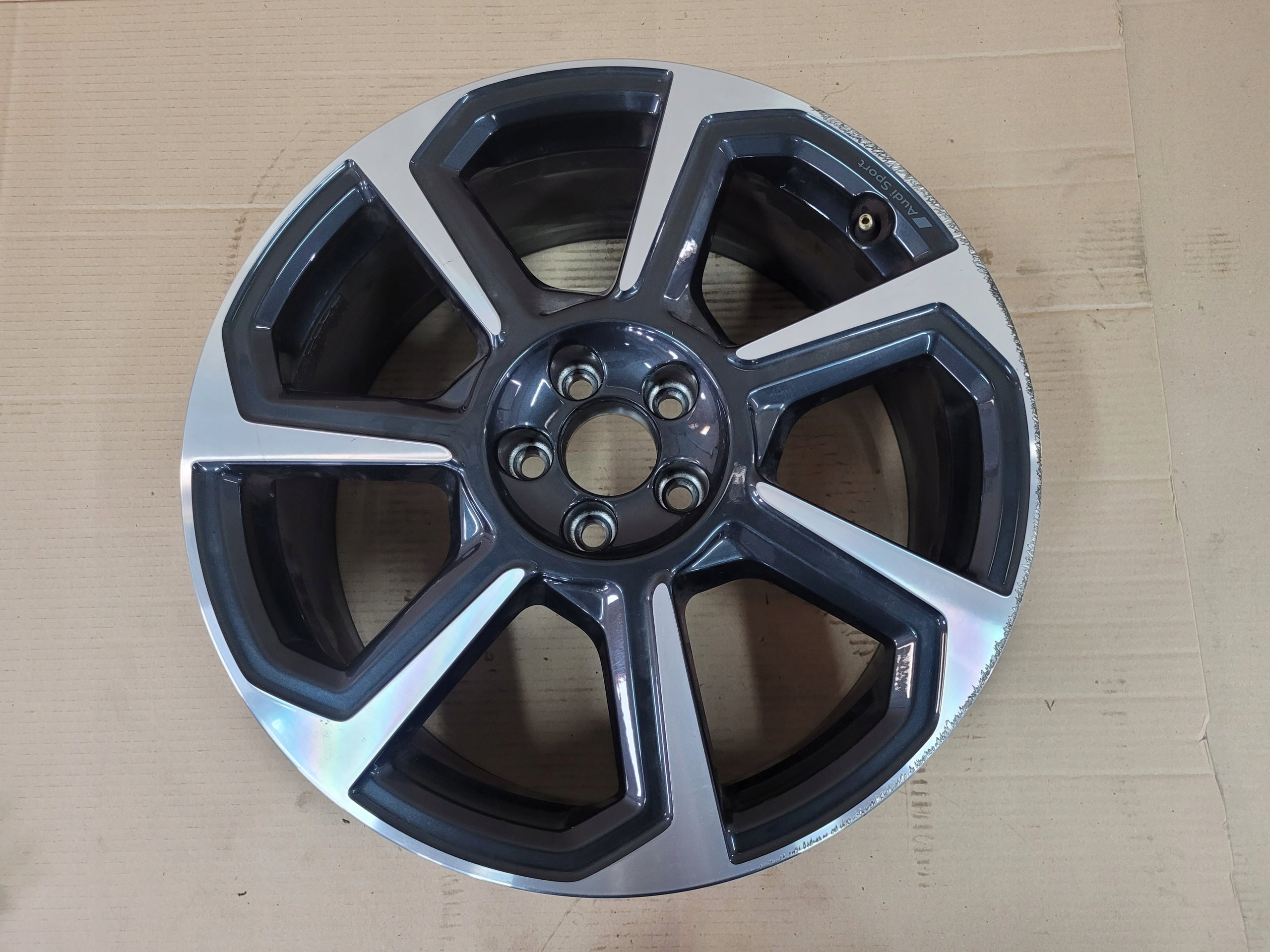 1x aluminum rim Audi A1 Aluminum rim 18 inch 7.5J 5x100 46ET 