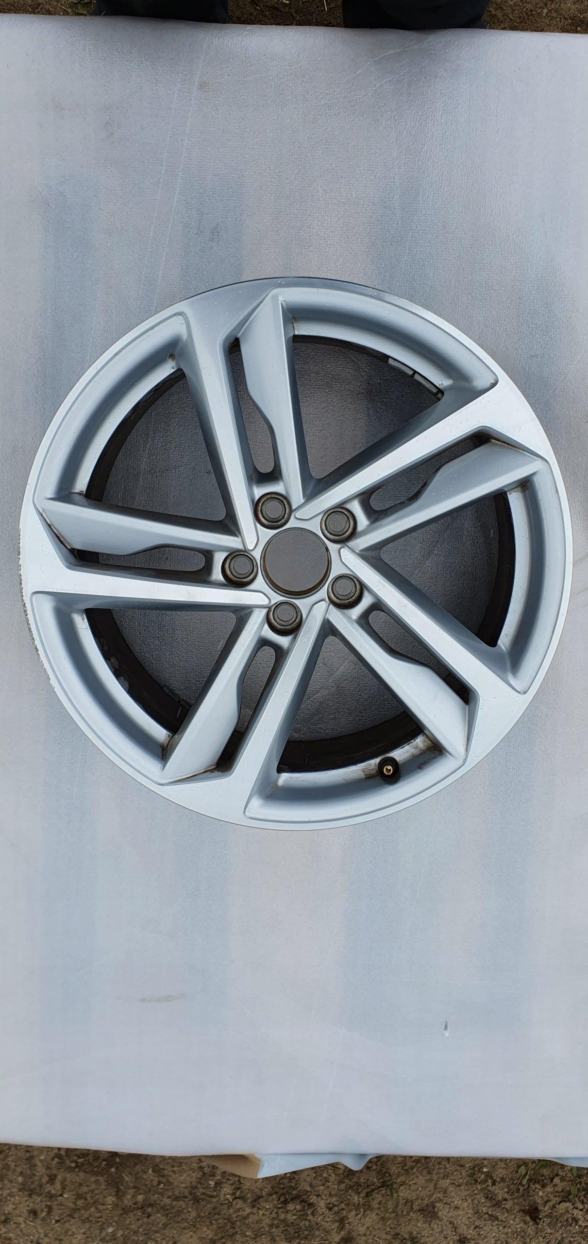  1x aluminum rim Audi A1 aluminum rim 17 inch 7.5J 5x112 46ET 8X0071497B  product image