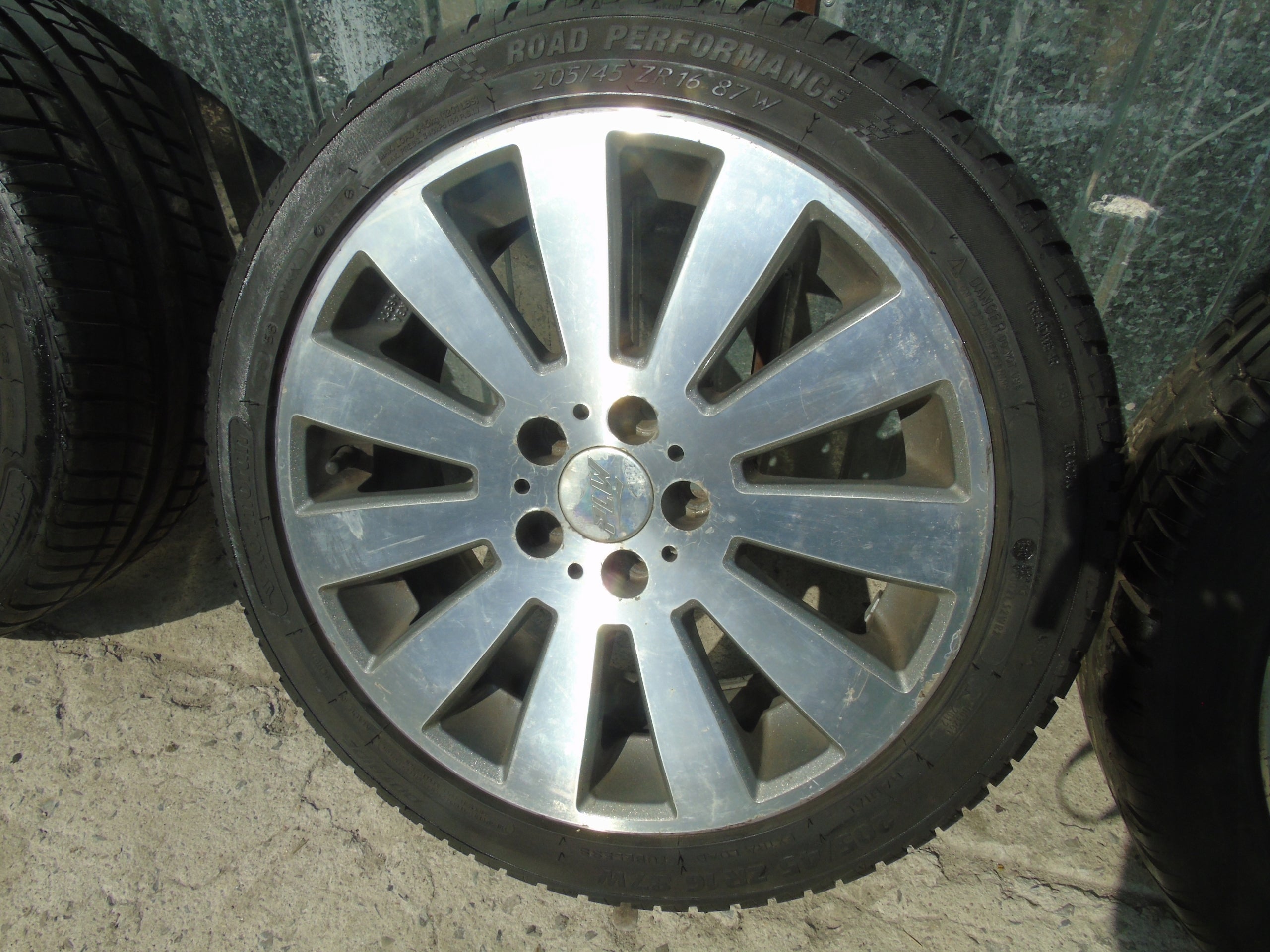 Alu Felge Audi A2 Aluminum rim 16 Zoll 7.0J 5x110