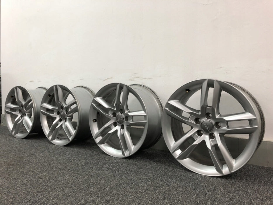 Alu Felge Audi A3 Q3 A6 A8 A5 A7 Q5 A4 Aluminum rim 18 Zoll 8.5J 5x112 29ET