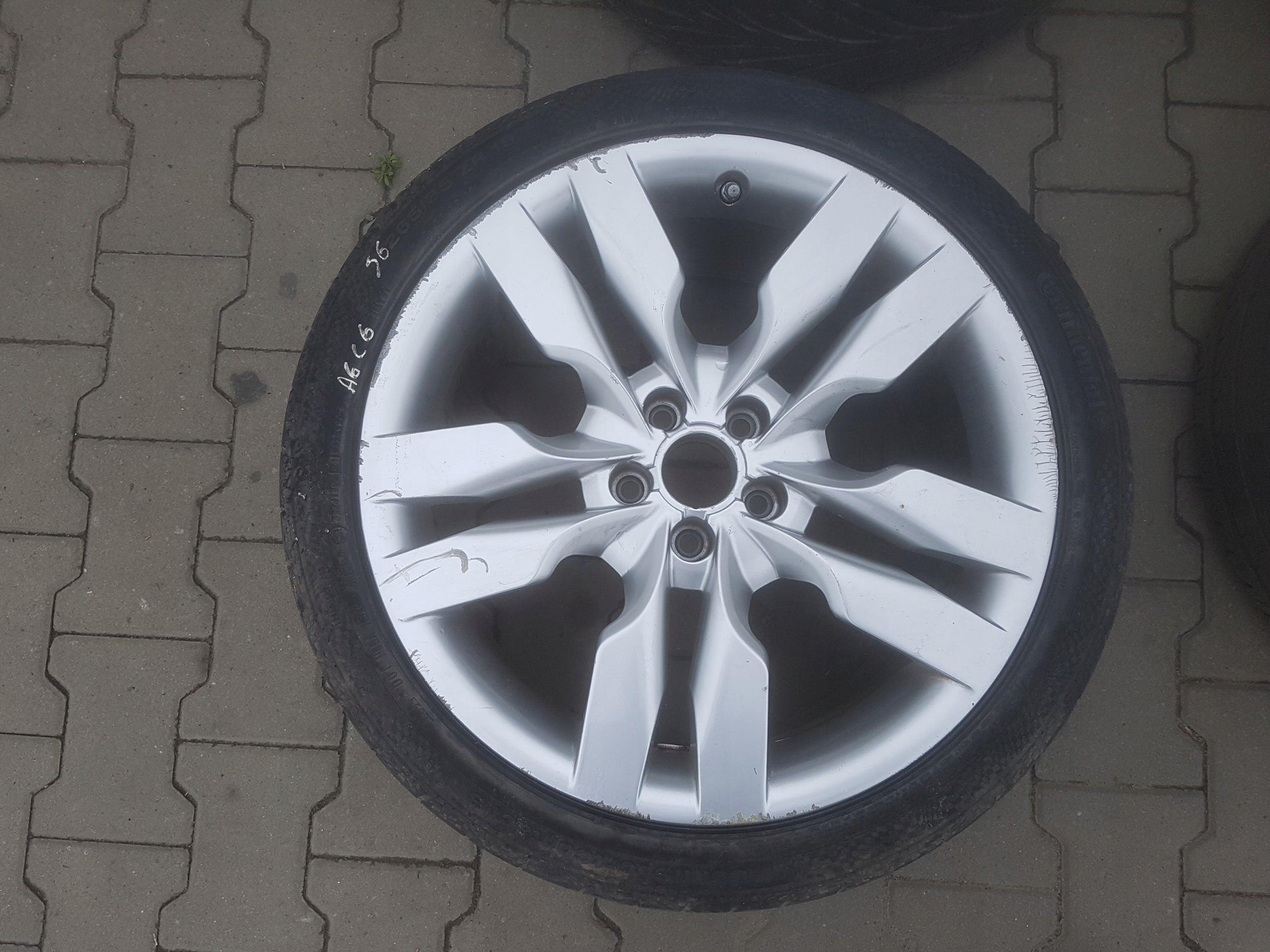  1x Alu Felge Audi A3 A4 A6 S6 Aluminum rim 16 Zoll 9.0J 5x112 52ET 4F0601025AT product image