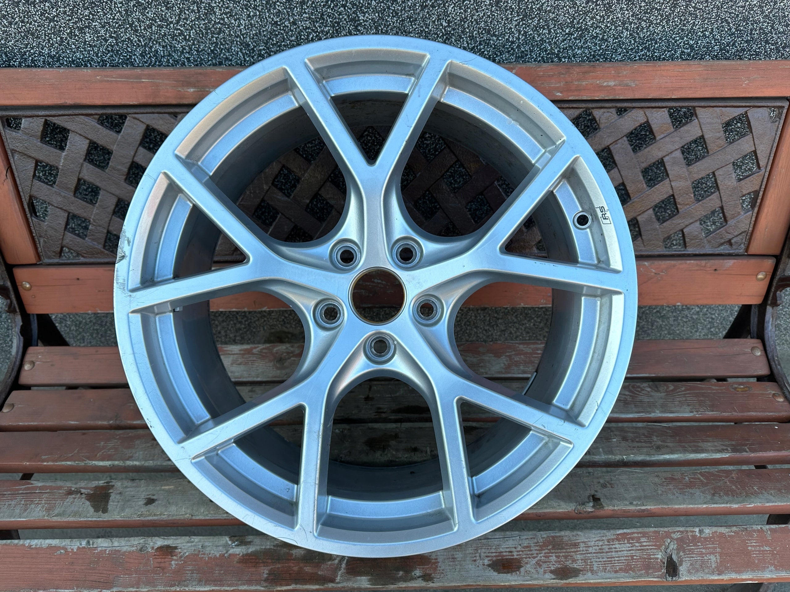  1x Alu Felge Audi A3 RS3 S3 Aluminum rim 19 Zoll 8.0J 5x112 46ET 8Y0601025CA product image