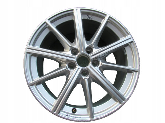  1x Alu Felge Audi A3 S3 Aluminum rim 18 Zoll 8.5J 5x112 46ET 8Y0601025M product image