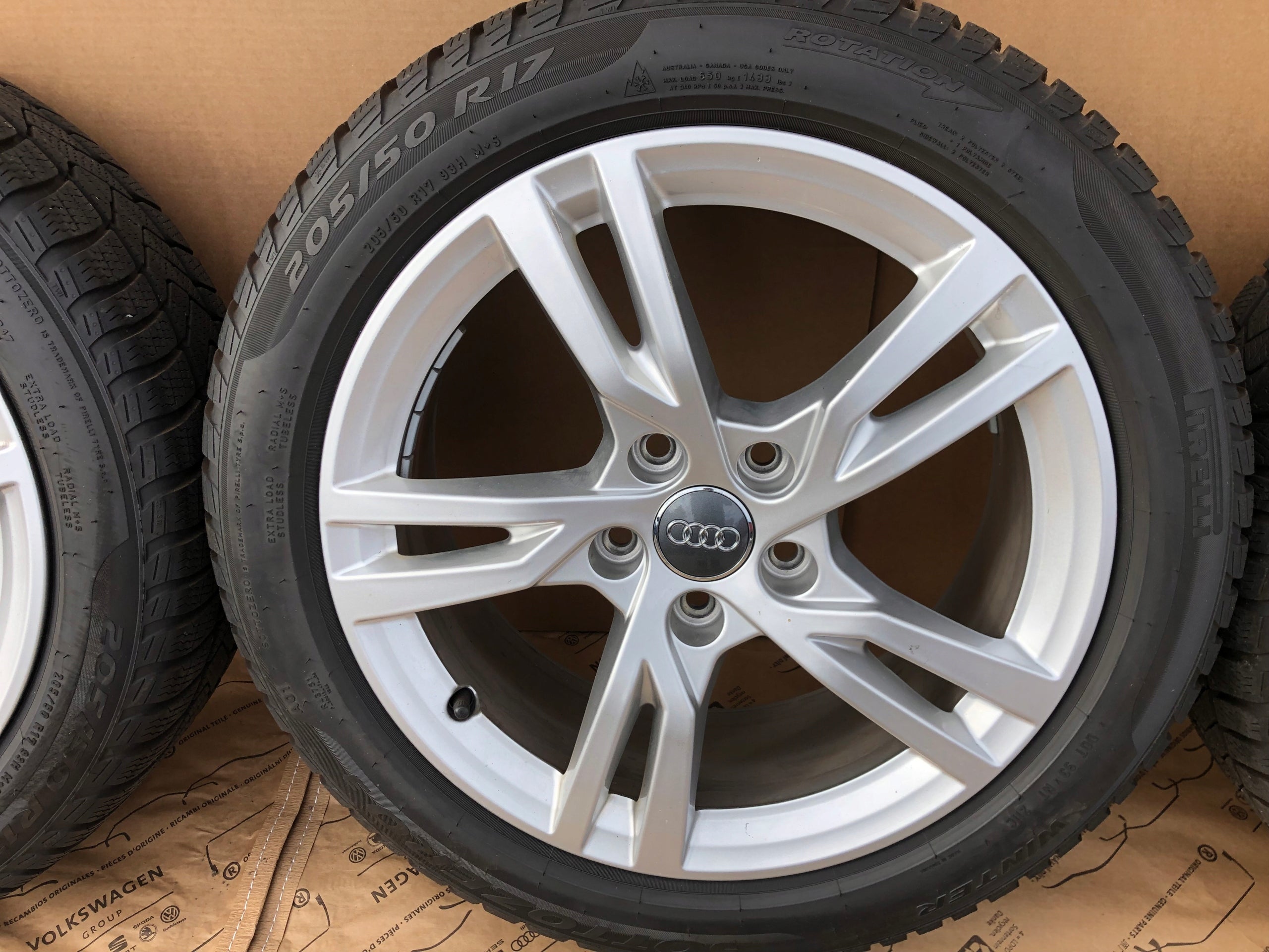 Alu Felge Audi A3 S3 Aluminum rim 17 Zoll 6.5J 5x112