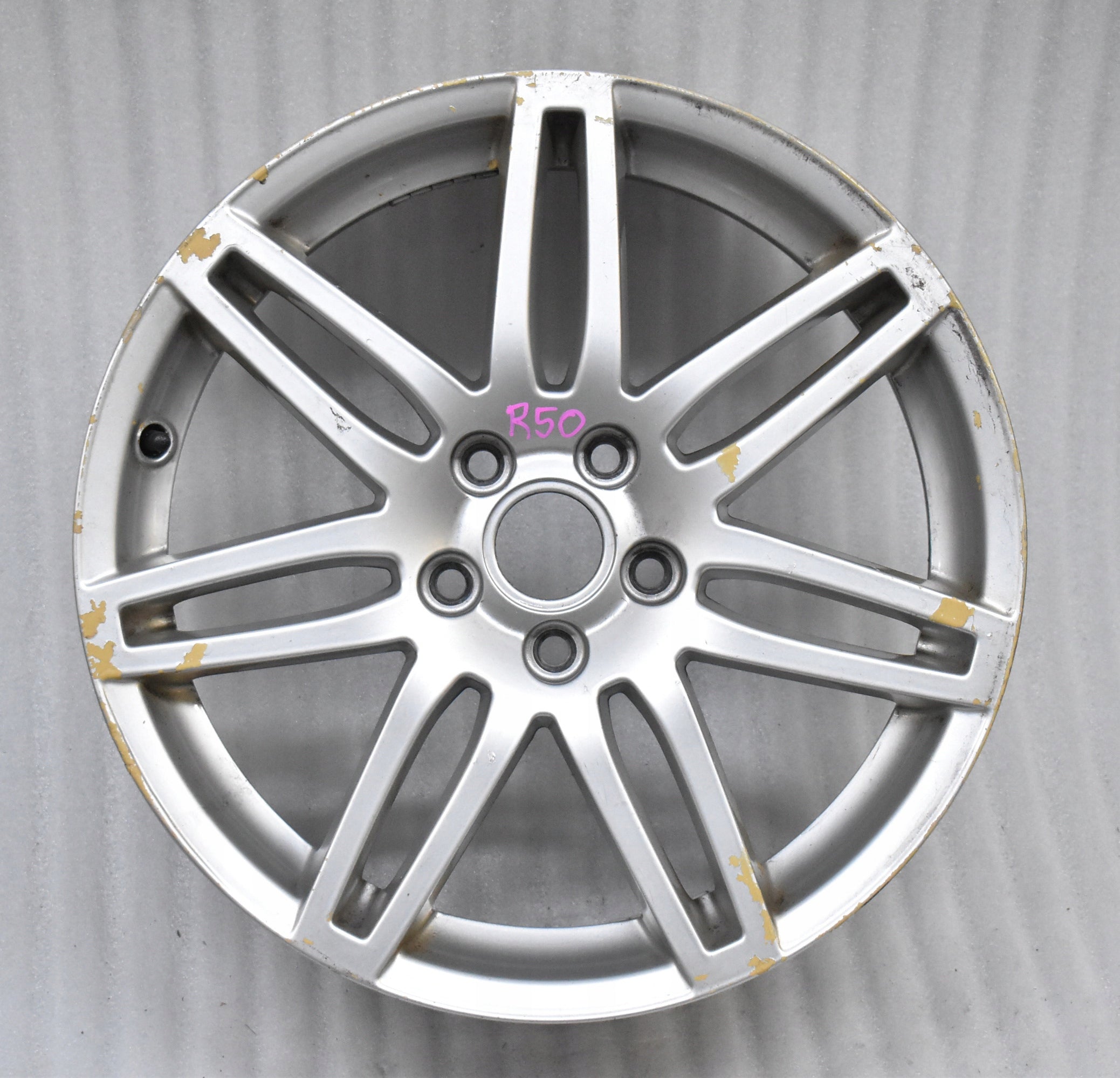  1x aluminum rim Audi A3 S3 aluminum rim 18 inch 7.5J 5x112 54ET 8P0601025BA  product image