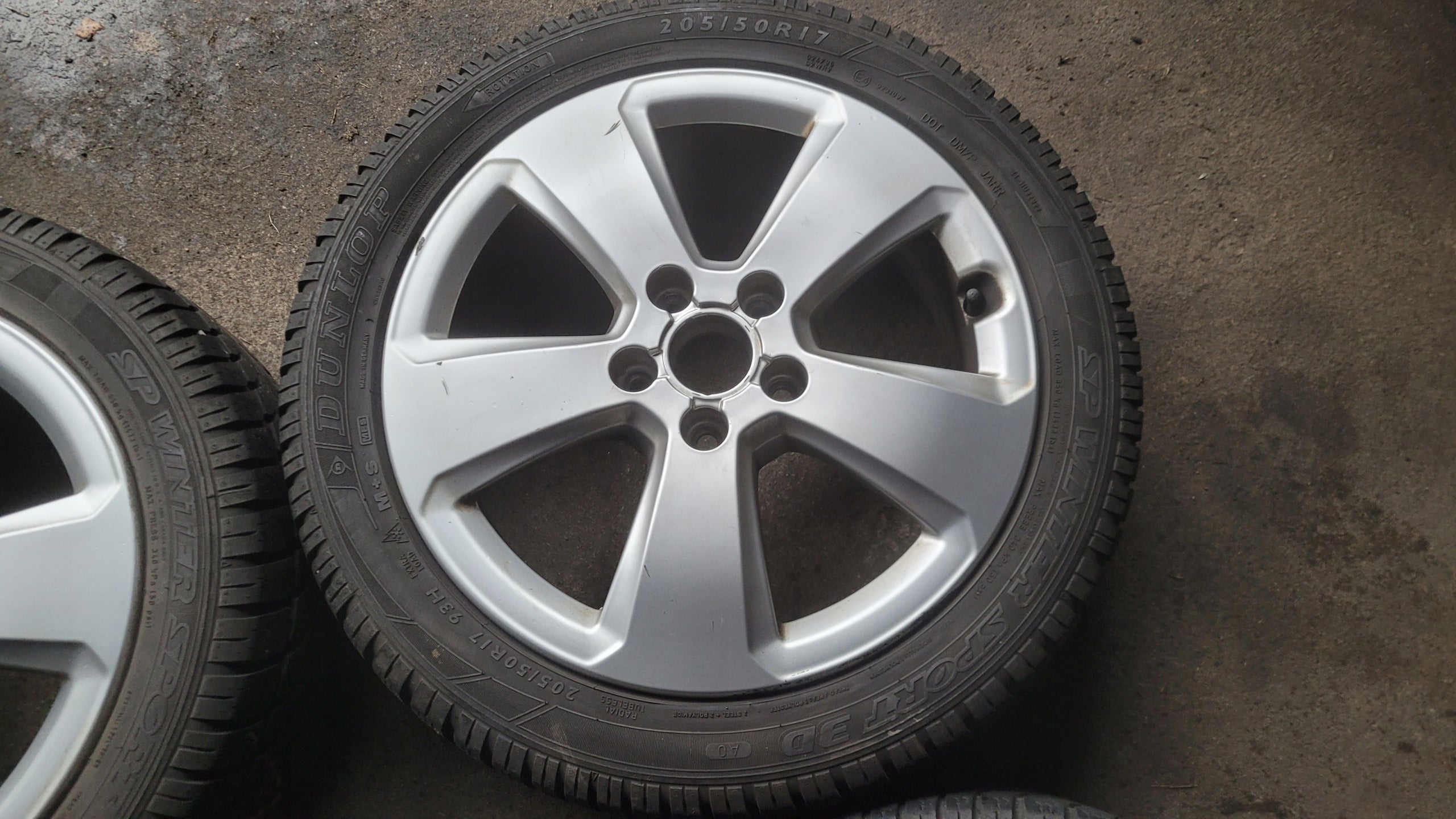 1x Alu Felge Audi A3 Aluminum rim 17 Zoll 6.0J 5x112 46ET