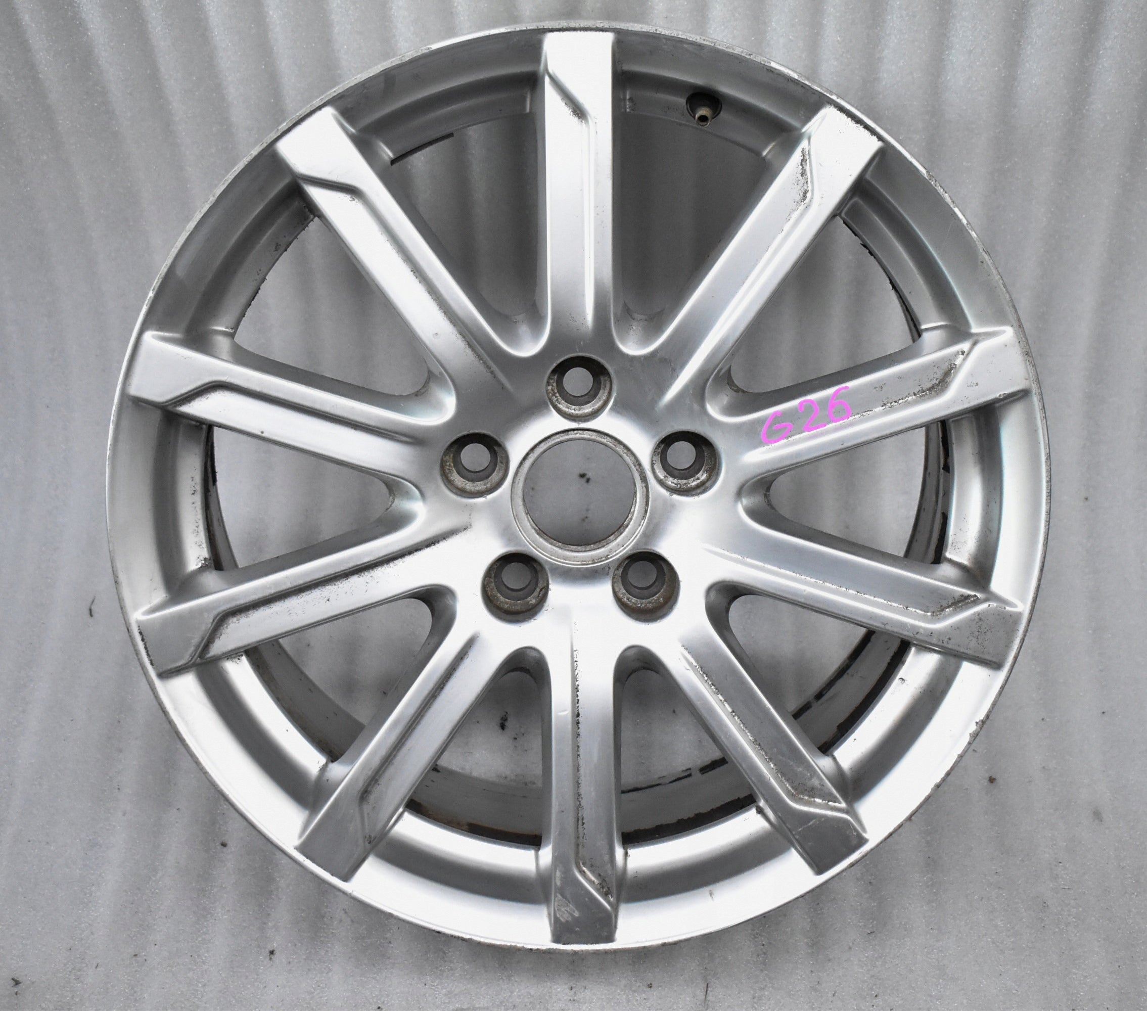 1x Alu Felge Audi A3 Aluminum rim 17 Zoll 7.0J 5x112 56ET 8P0601025BG