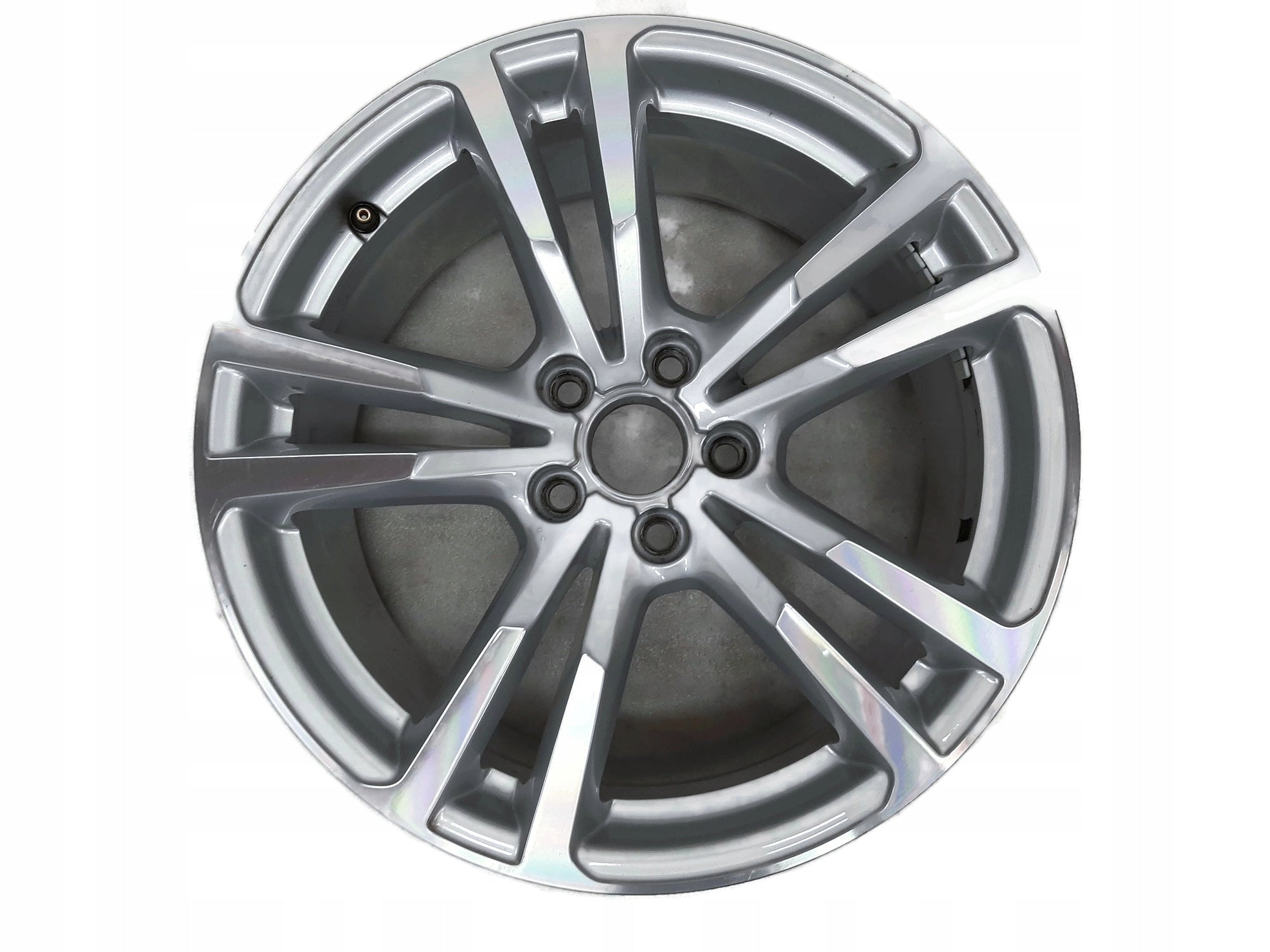 1x Alu Felge Audi A3 Aluminum rim 18 Zoll 8.0J 5x112 46ET 8V0601025BC