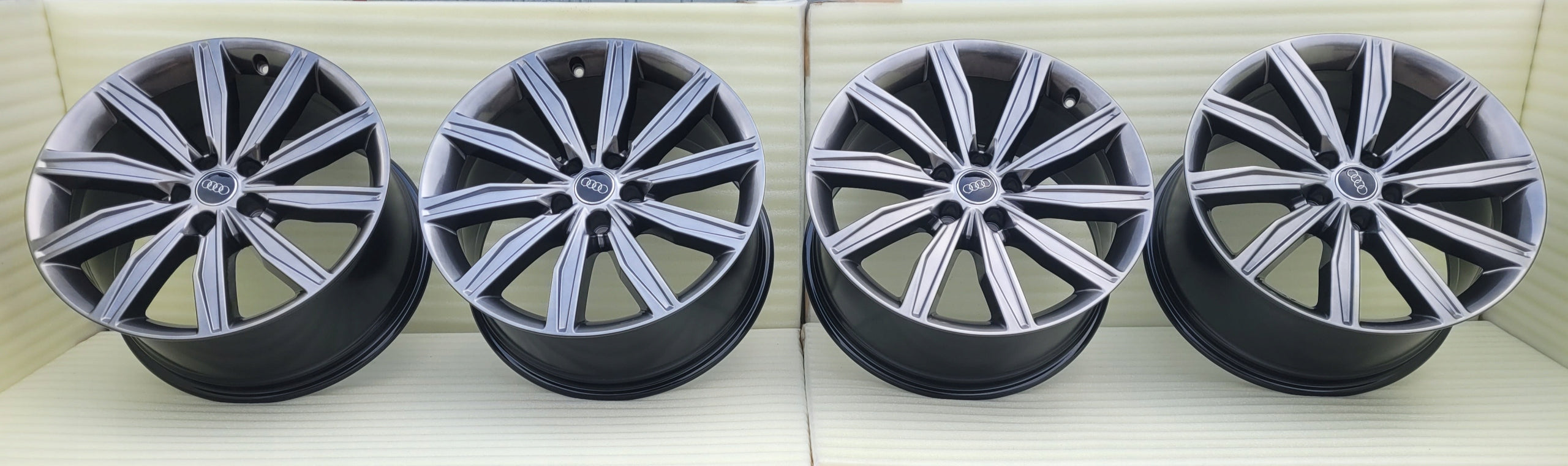 Alu Felge Audi A6 S5 Q7 A5 A7 S6 Q5 A4 Aluminum rim 19 Zoll 8.5J 5x112 40ET