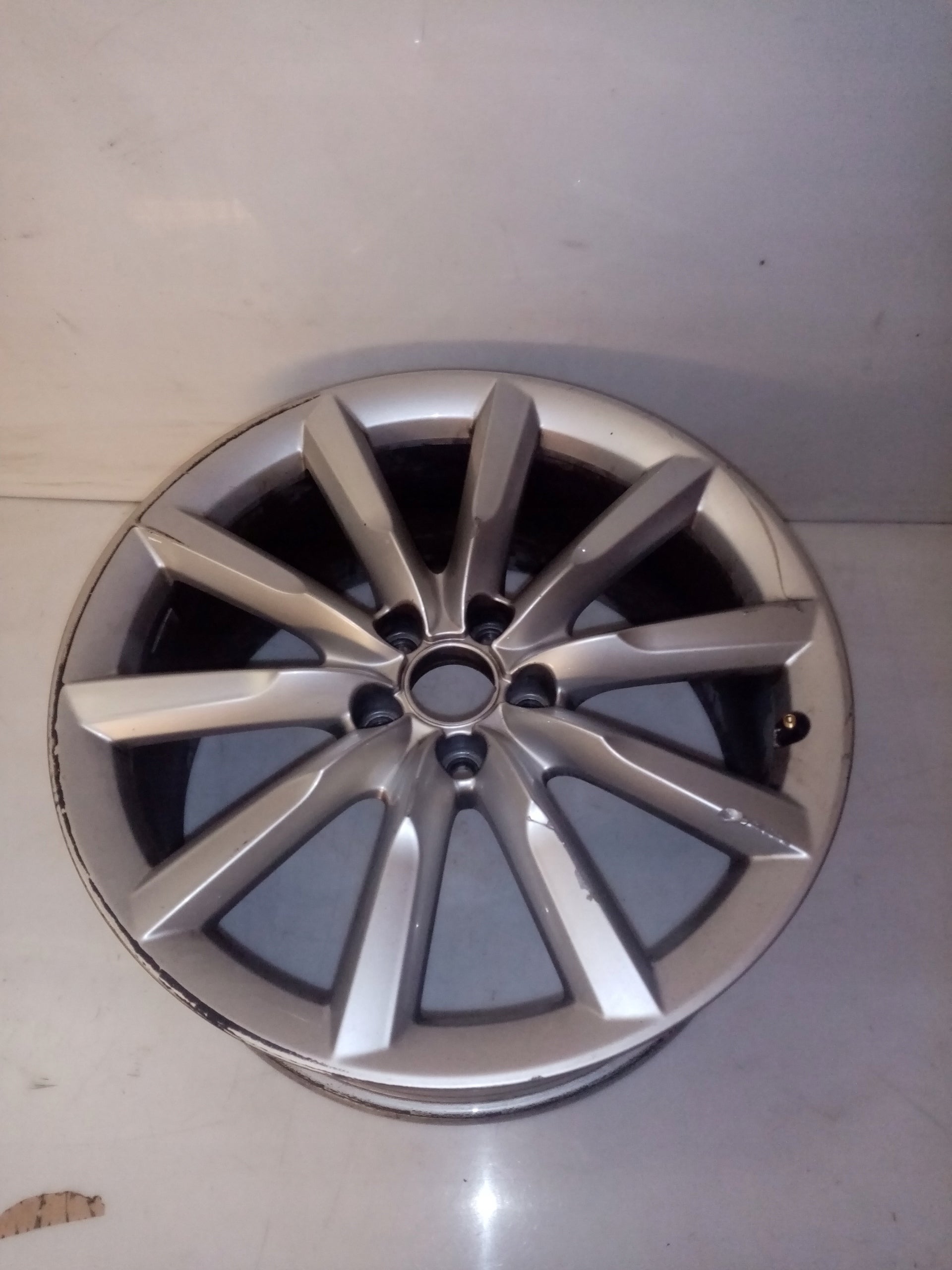 1x Alu Felge Audi A4 A5 A7 A6 Aluminum rim 19 Zoll 8.5J 5x112 43ET