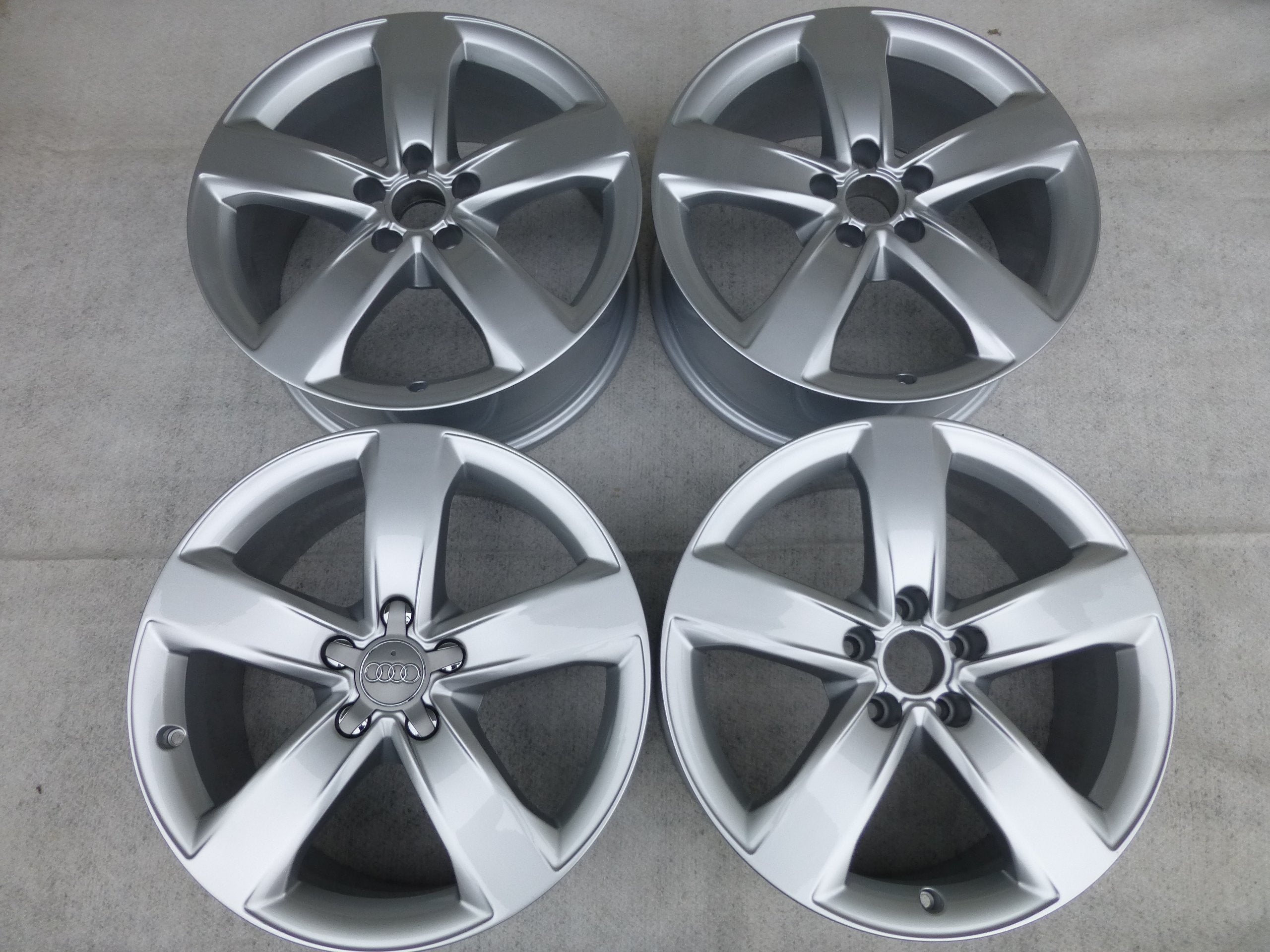 Alu Felge Audi A6 A8 A7 Q5 A4 Aluminum rim 18 Zoll 7.5J 5x112 37ET