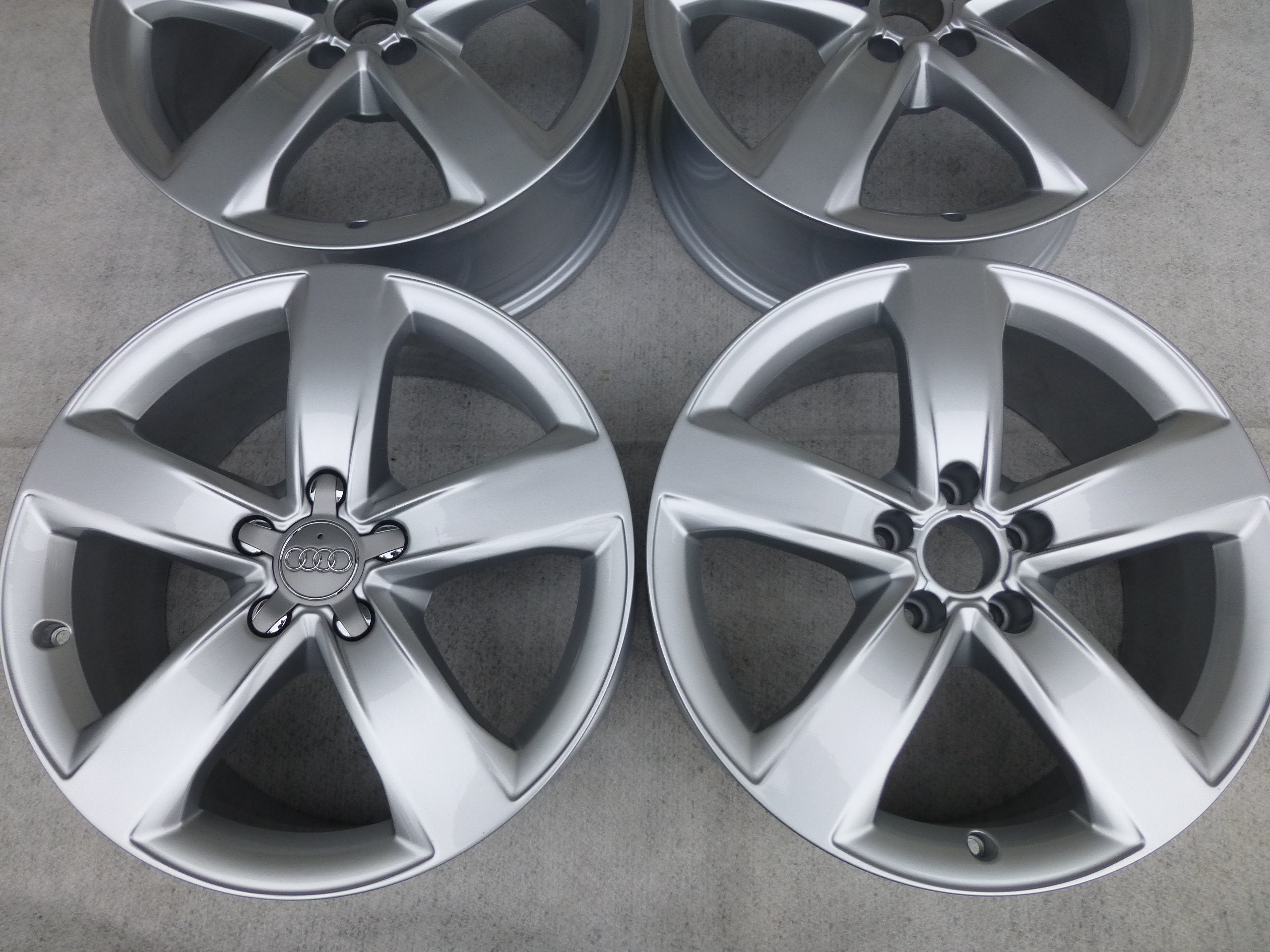 Alu Felge Audi A6 A8 A7 Q5 A4 Aluminum rim 18 Zoll 7.5J 5x112 37ET