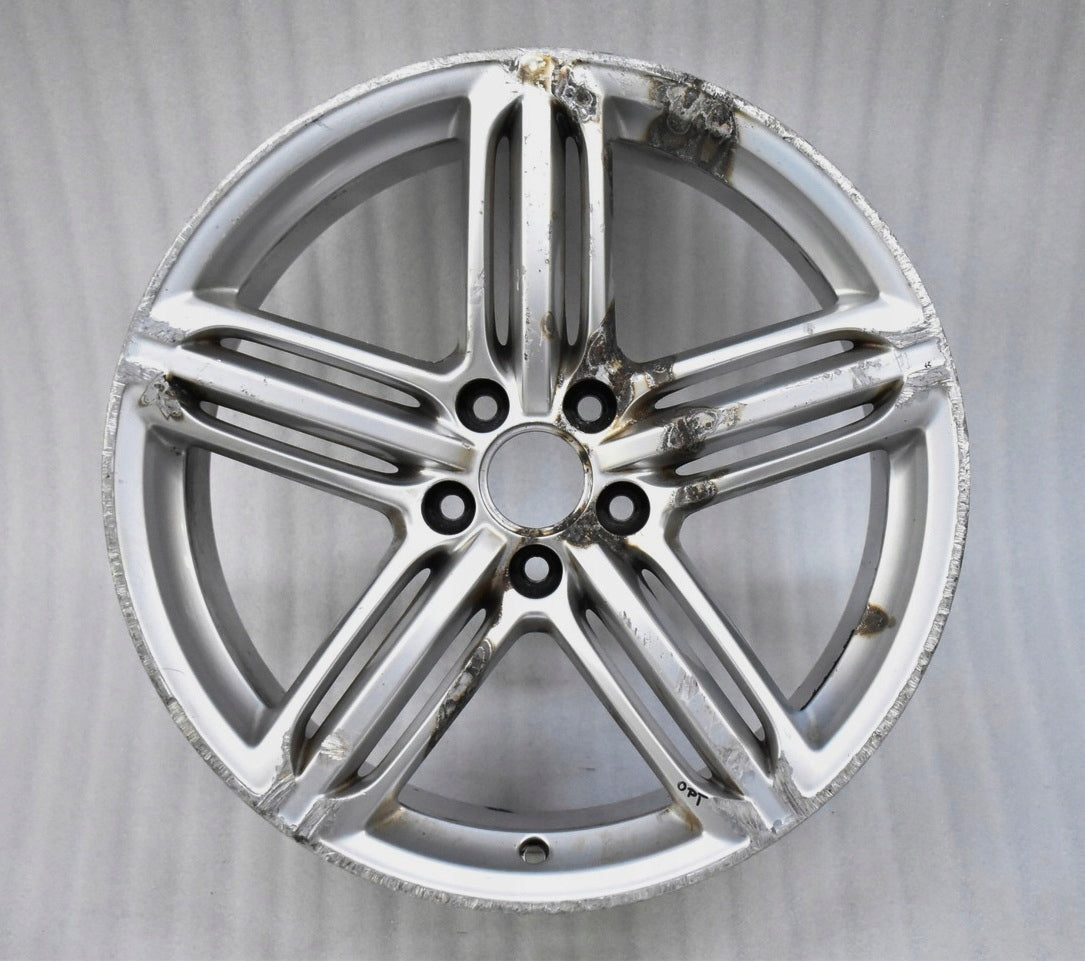 1x Alu Felge Audi A4 S4 Aluminum rim 19 Zoll 8.5J 5x112 43ET 8K0601025CM