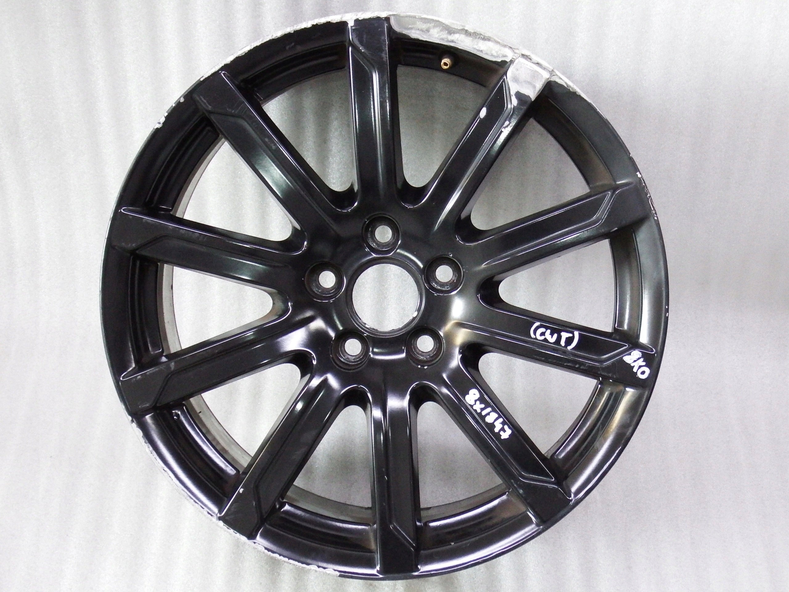  1x Alu Felge Audi A4 S4 Aluminum rim 18 Zoll 8.0J 5x120 47ET 8K0601025AJ product image