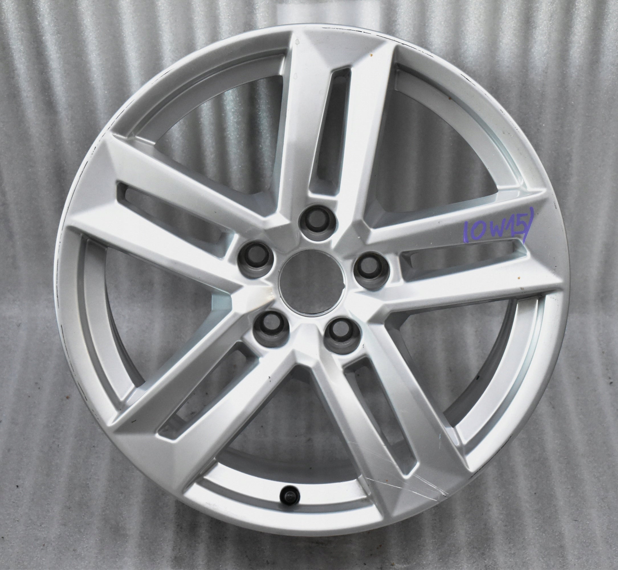 1x Alu Felge Audi S4 A4 Aluminum rim 17 Zoll 7.0J 5x112 42ET 8W0601025P