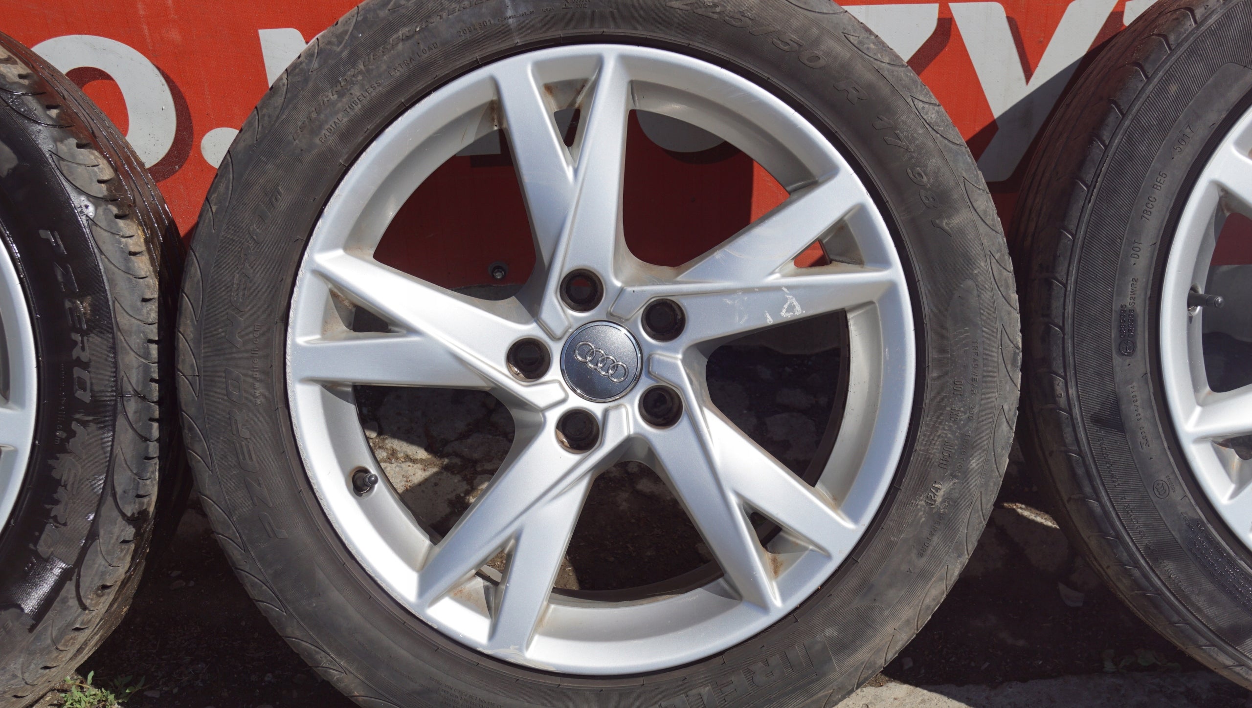 Alu Felge Audi A4 Aluminum rim 17 Zoll 7.5J 5x112 8W0601025K