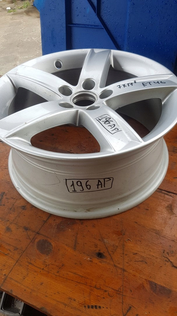  1x Alu Felge Audi A4 Aluminum rim 17 Zoll 7.0J 5x112 8K0071497 product image