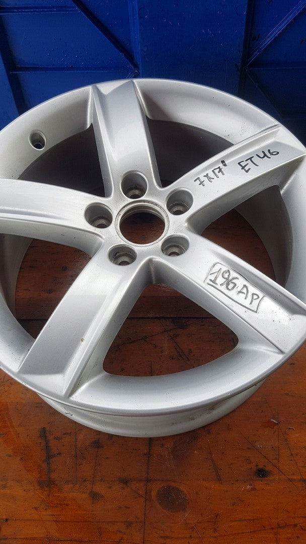 1x Alu Felge Audi A4 Aluminum rim 17 Zoll 7.0J 5x112 8K0071497