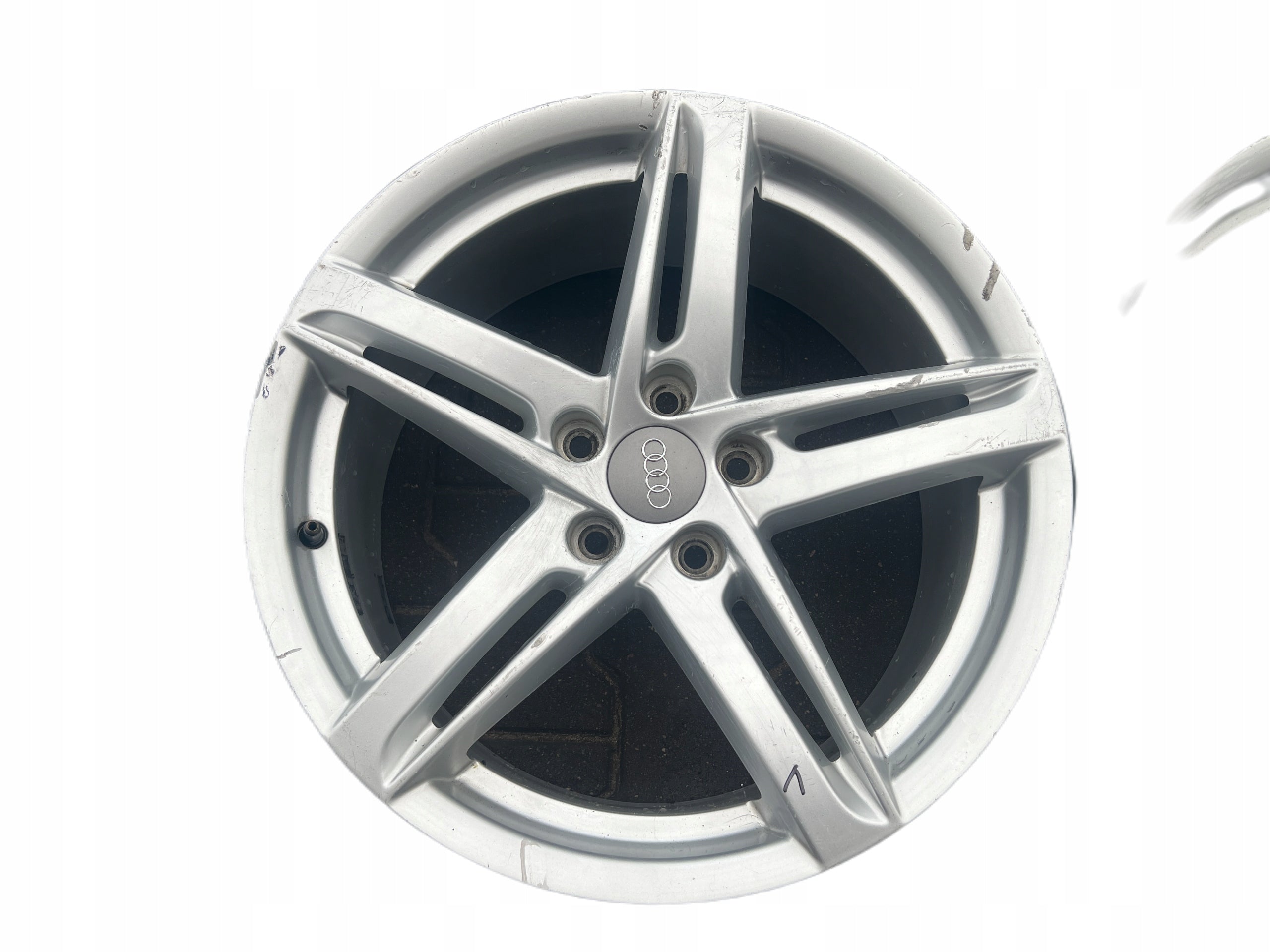  1x Alu Felge Audi A4 Aluminum rim 18 Zoll 8.0J 5x112 47ET 8K0071498A product image