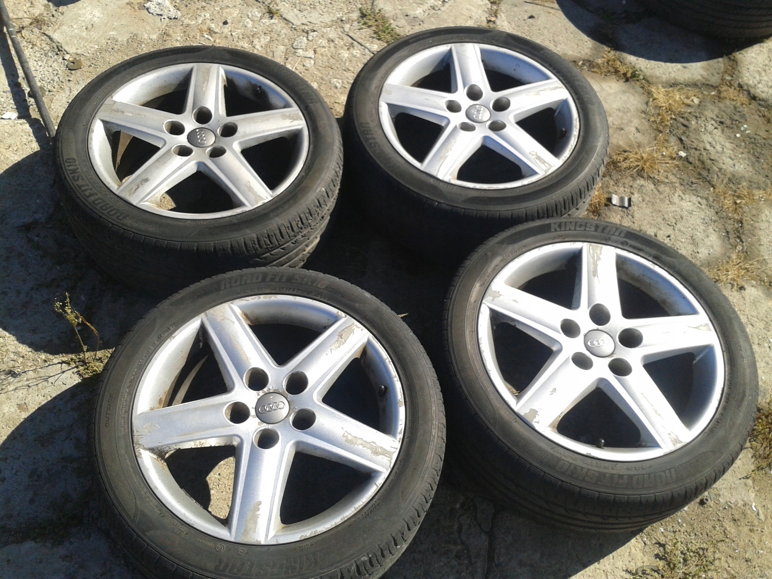 Alu Felge Audi A4 Aluminum rim 17 Zoll