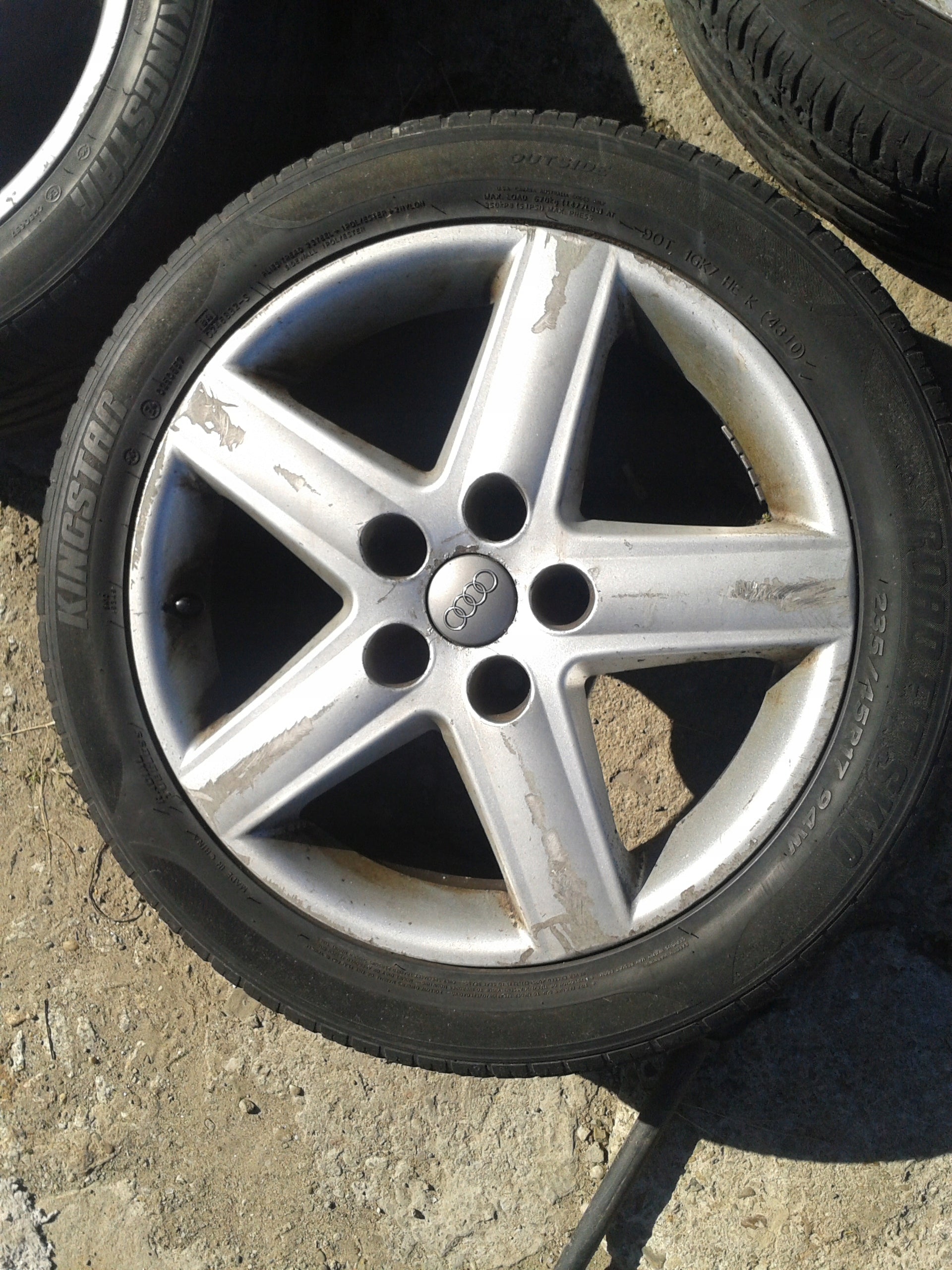 Alu Felge Audi A4 Aluminum rim 17 Zoll