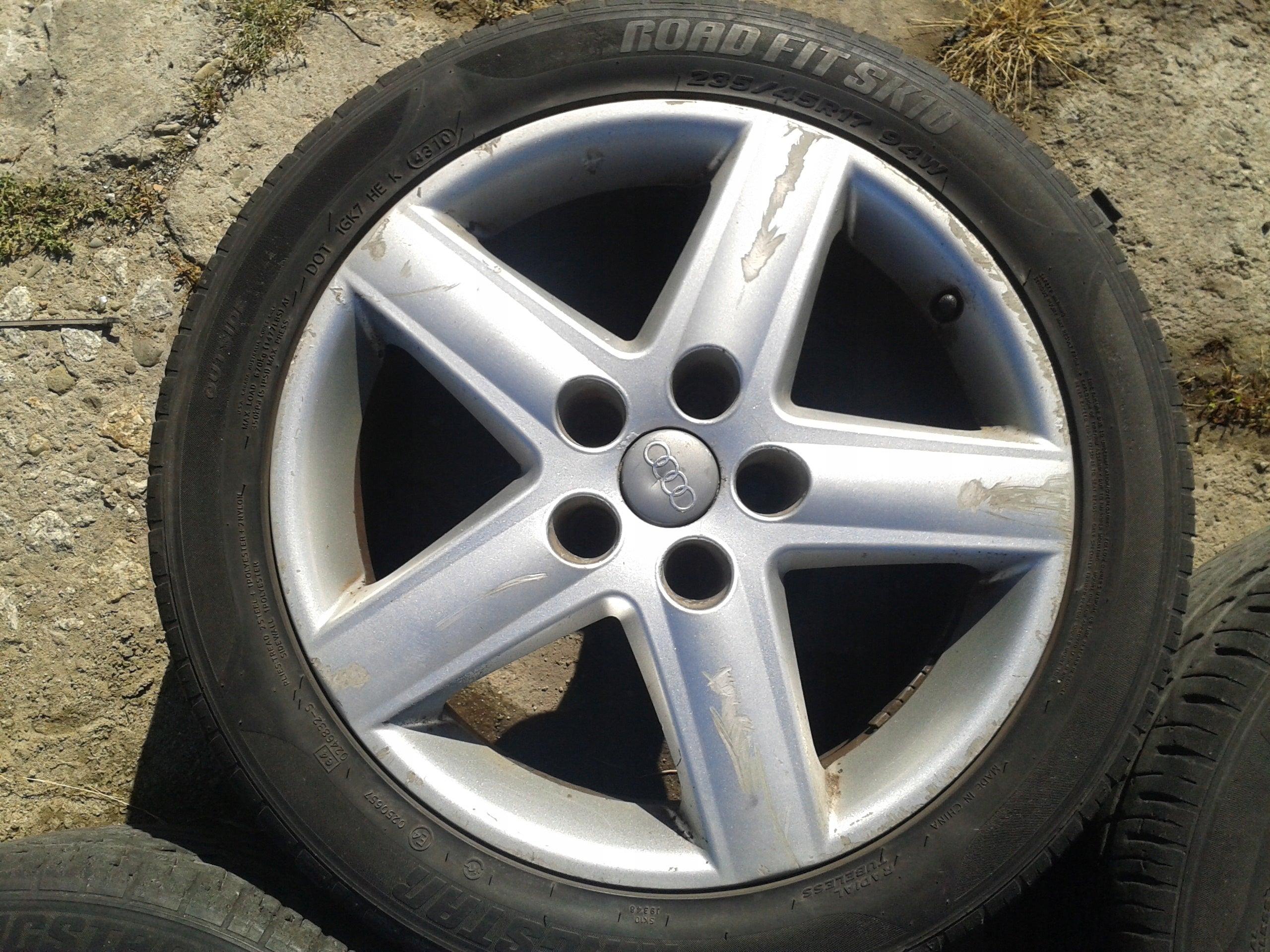 Alu Felge Audi A4 Aluminum rim 17 Zoll