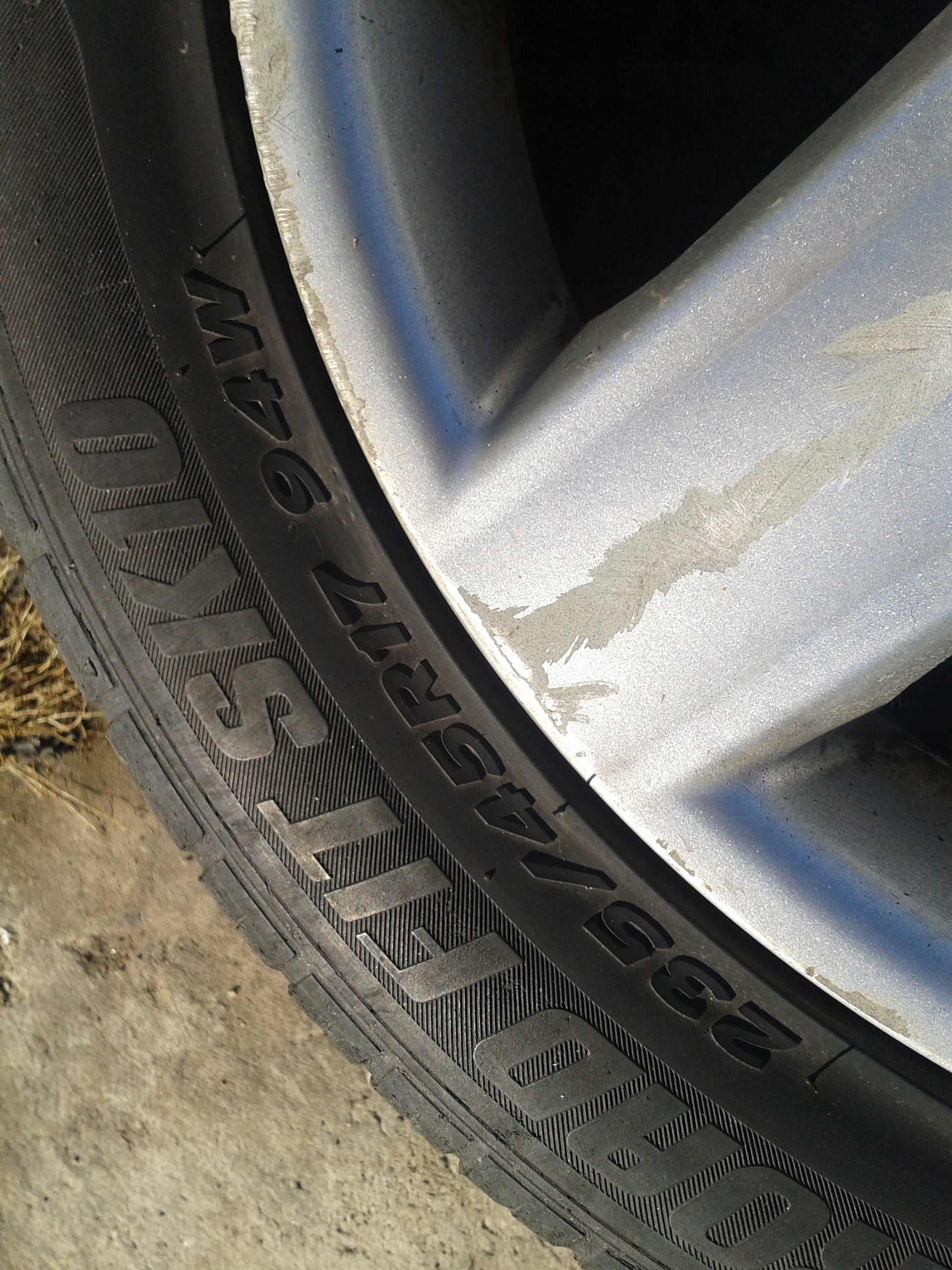 Alu Felge Audi A4 Aluminum rim 17 Zoll