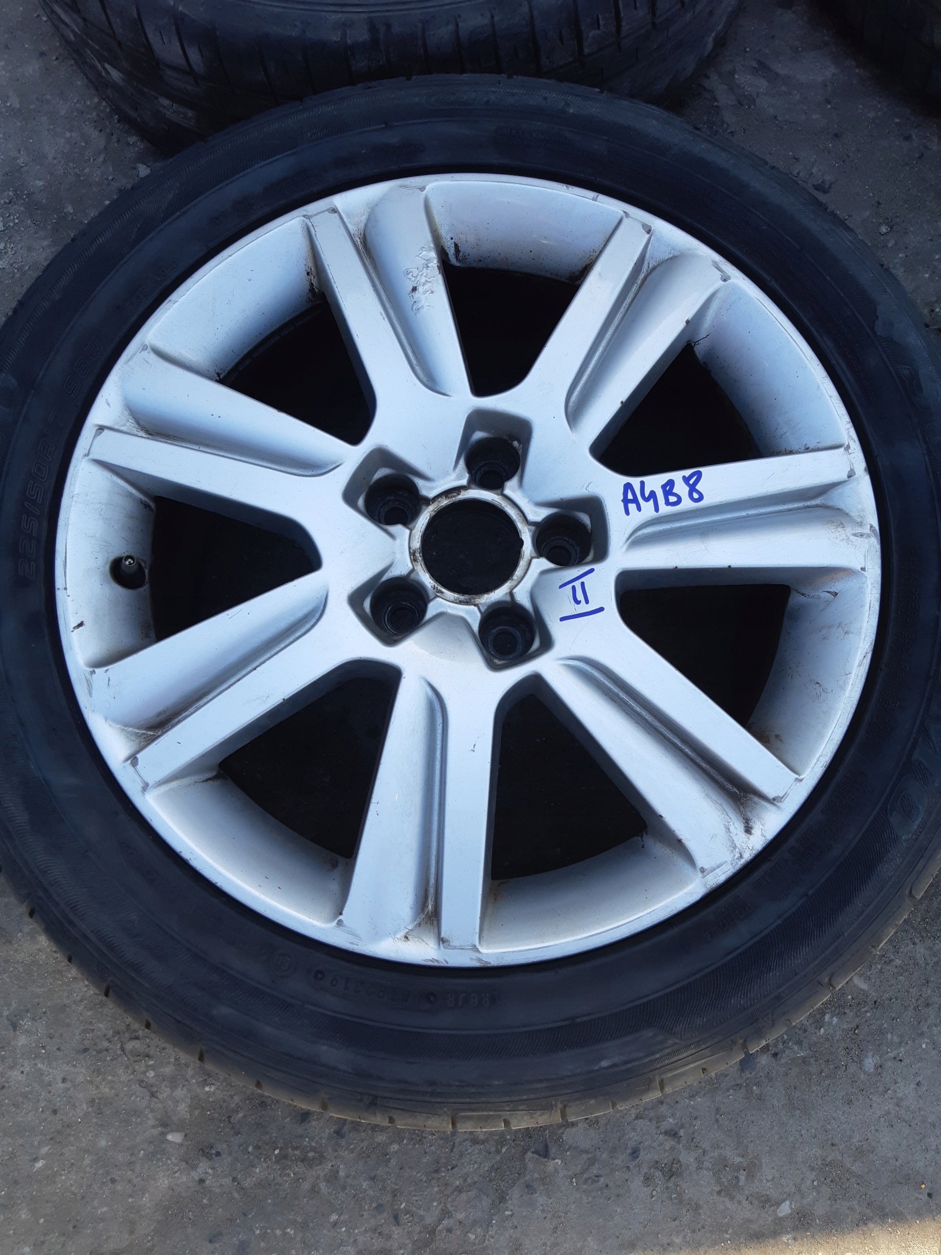 Alu Felge Audi A4 Aluminum rim 17 Zoll 7.5J 5x112 45ET 8K0601025B