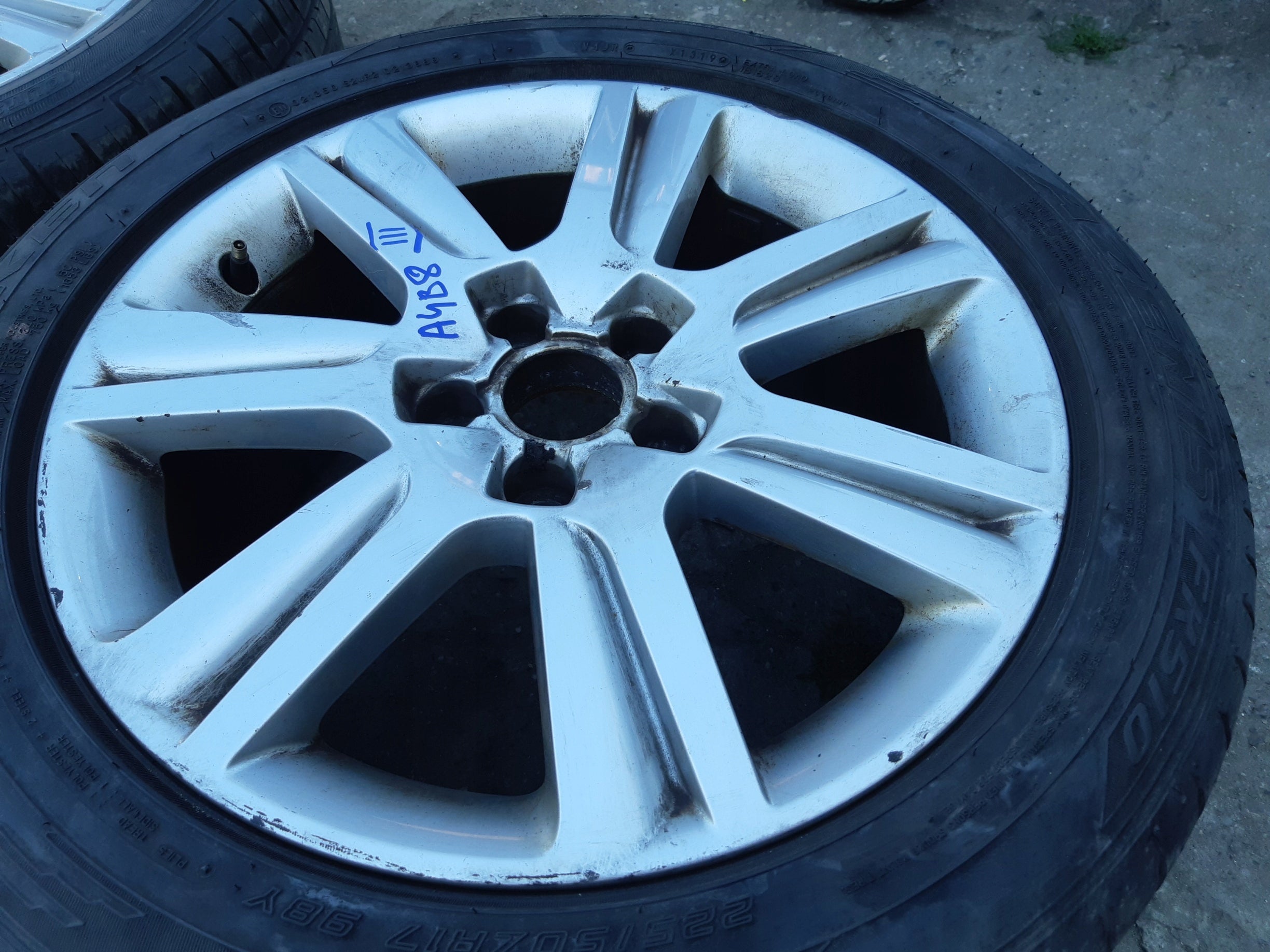 Alu Felge Audi A4 Aluminum rim 17 Zoll 7.5J 5x112 45ET 8K0601025B