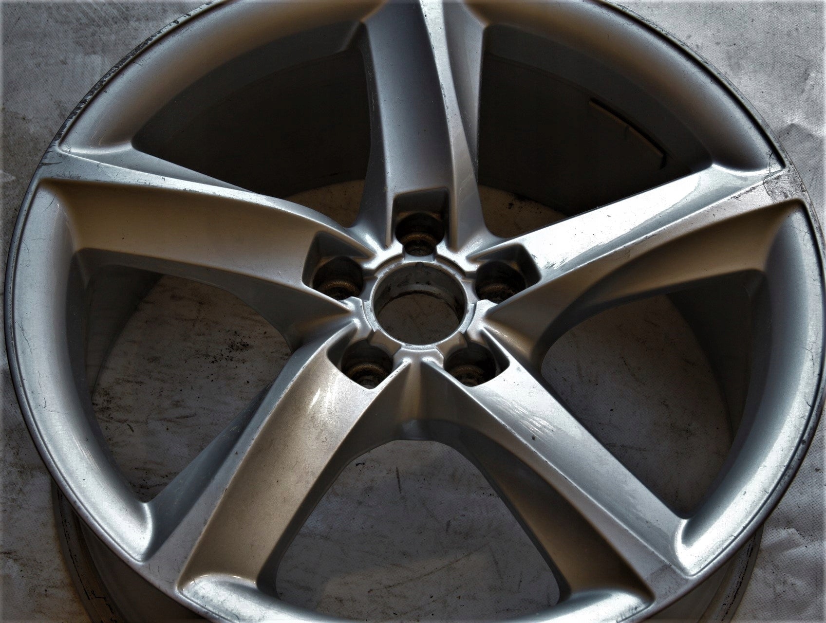  1x aluminum rim Audi A8 A5 A7 aluminum rim 19 inch 8.5J 5x112 45ET 4E0601025BA  product image