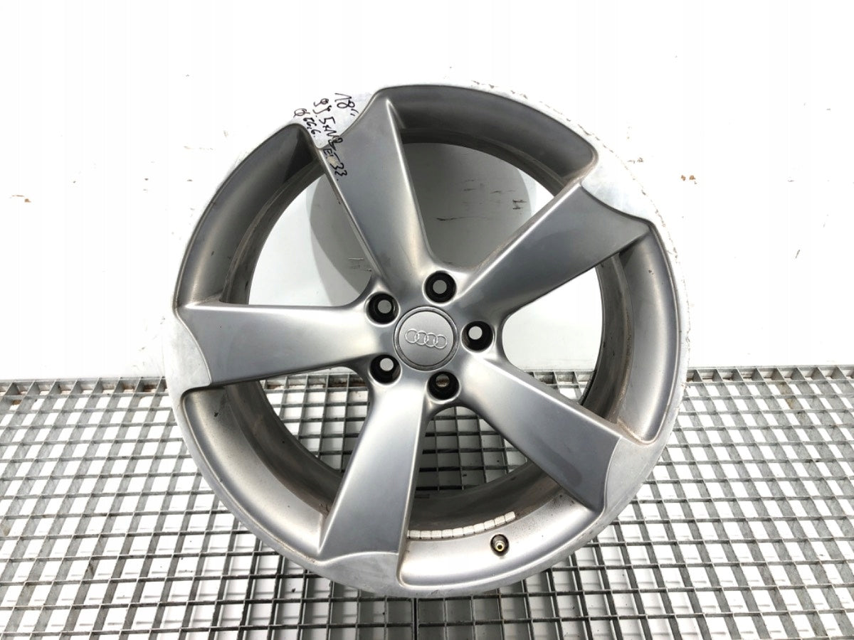  1x Alu Felge Audi Q3 Aluminum rim 18 Zoll 9.0J 5x112 -33ET 8T0601025BE product image