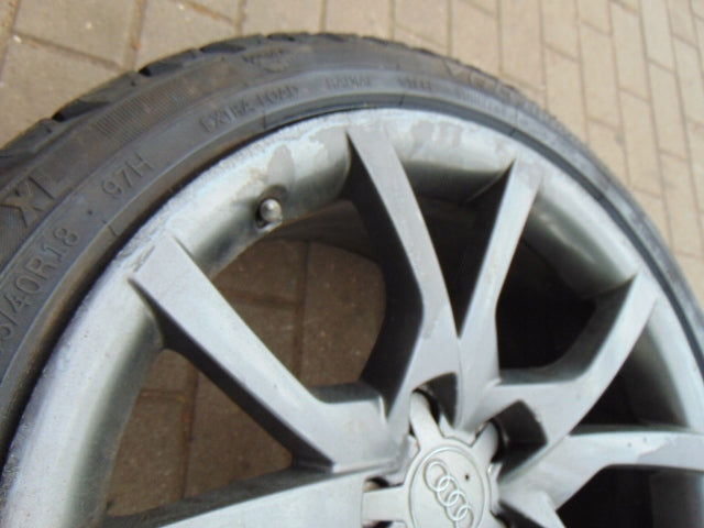 1x Alu Felge Audi A5 Aluminum rim 18 Zoll 8.5J 5x112