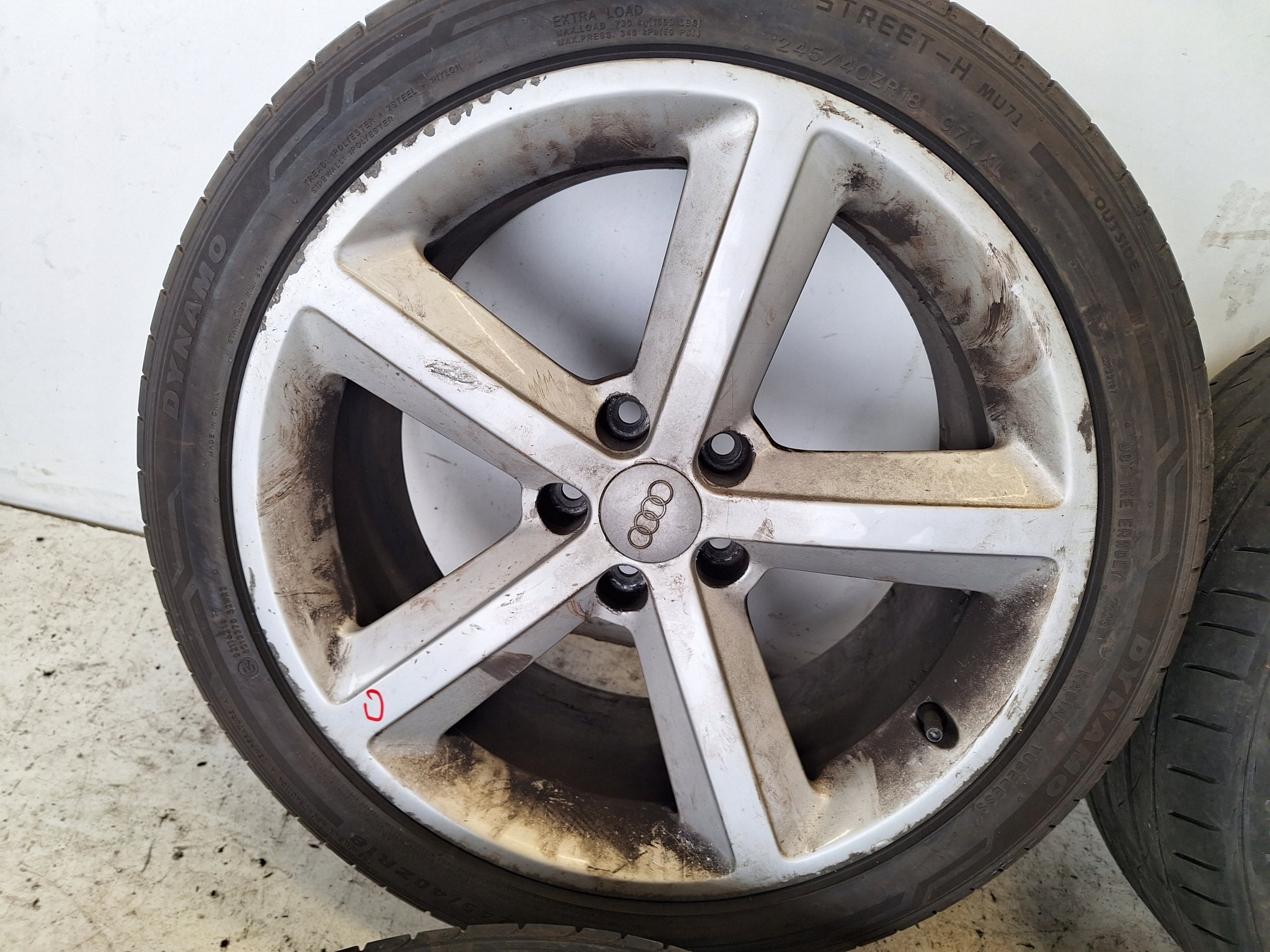 Alu Felge Audi A5 Aluminum rim 18 Zoll 8.5J 5x112 8T0601025M