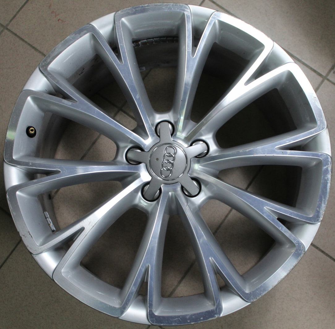 1x Alu Felge Audi A8 A6 A7 Aluminum rim 19 Zoll 9.0J 5x112 33ET 4H0601025BG