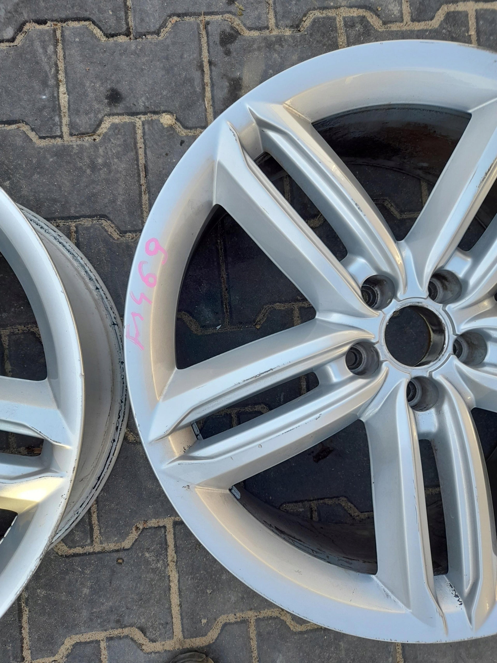 1x Alu Felge Audi A6 A7 Aluminum rim 20 Zoll 8.5J 5x112