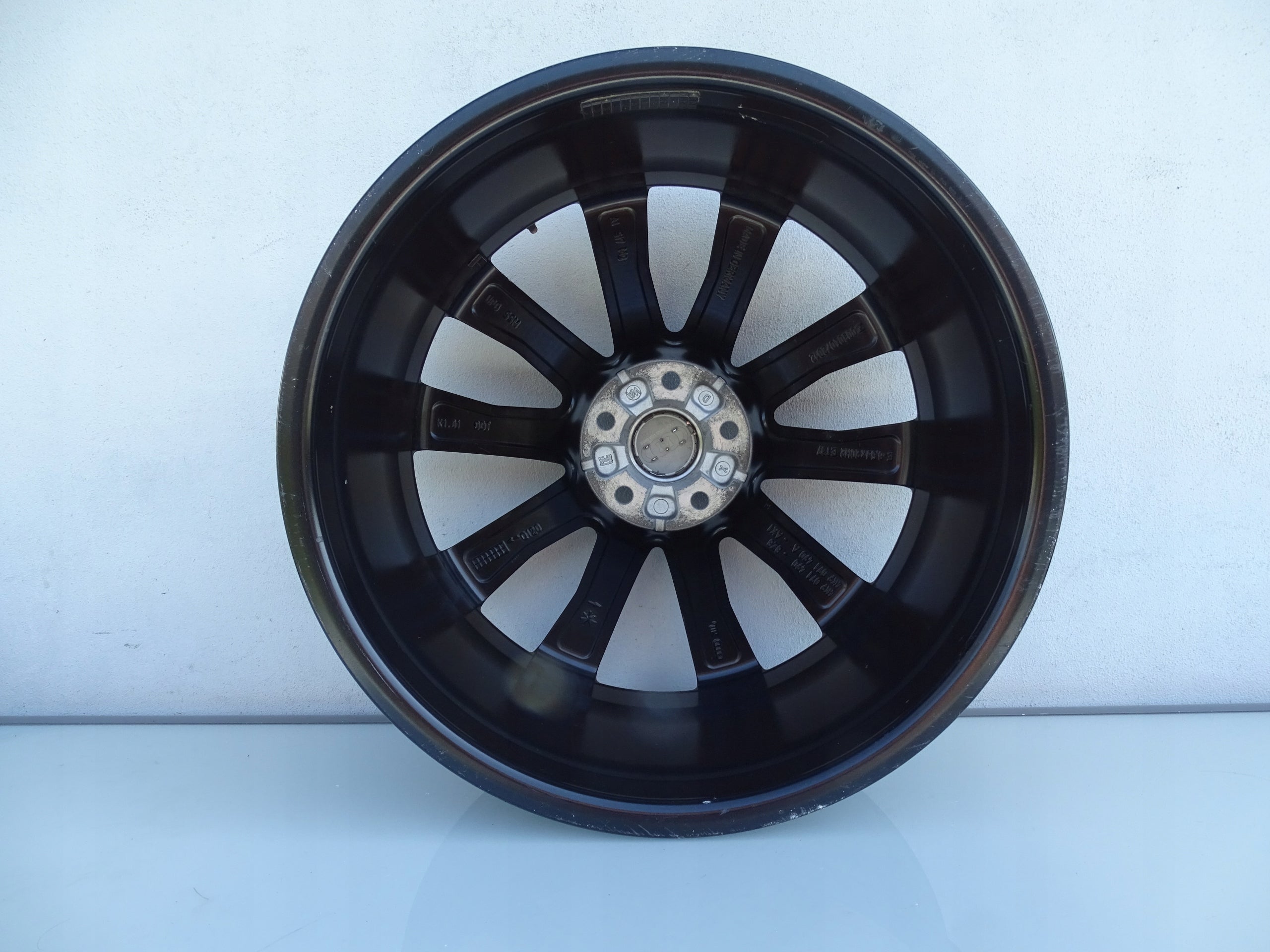 1x Alu Felge Audi allroad A6 Aluminum rim 20 Zoll 8.5J 5x112 37ET 4K9071490