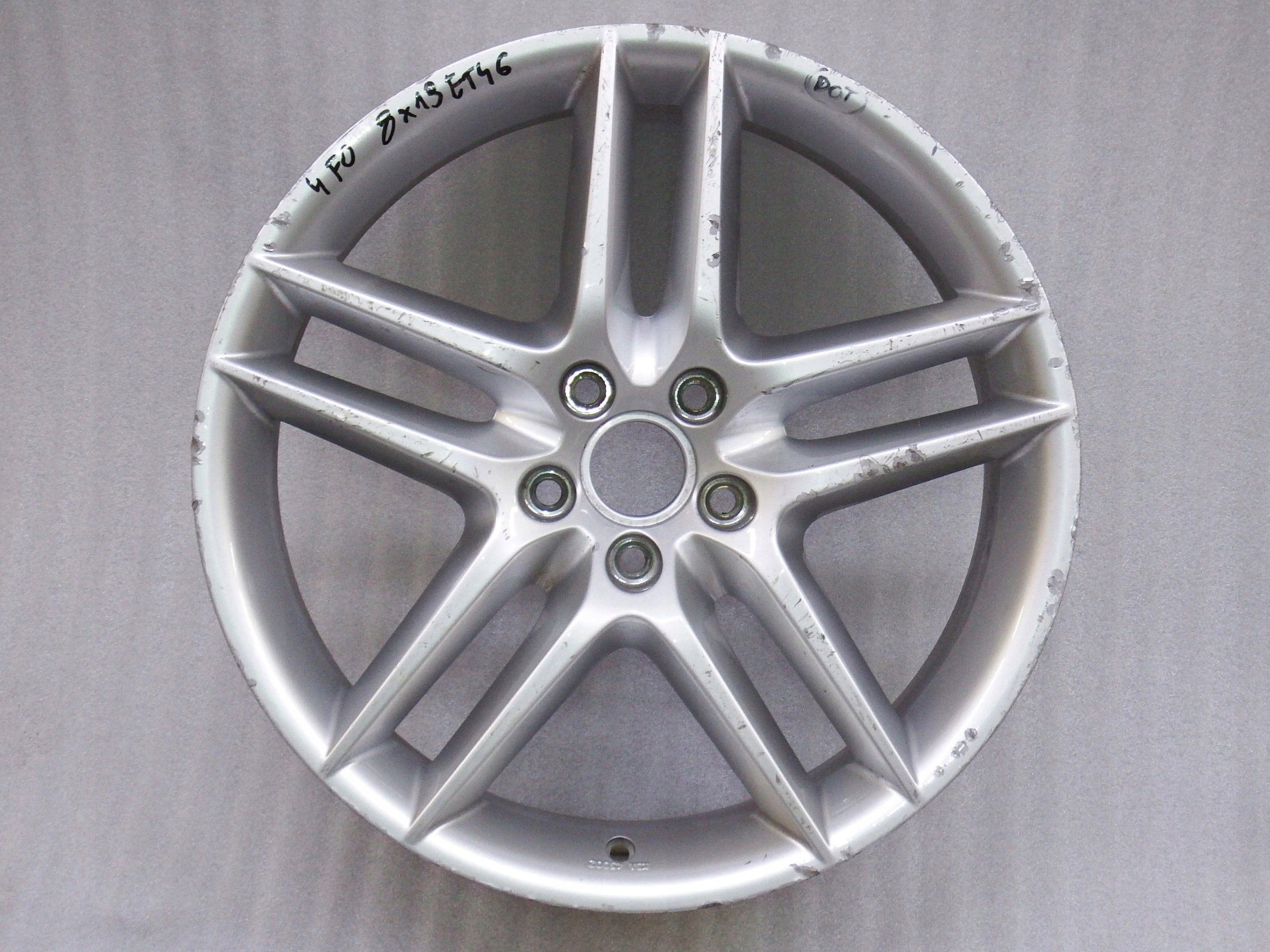  1x Alu Felge Audi allroad A6 Aluminum rim 19 Zoll 8.0J 5x112 46ET 4F0071499 product image