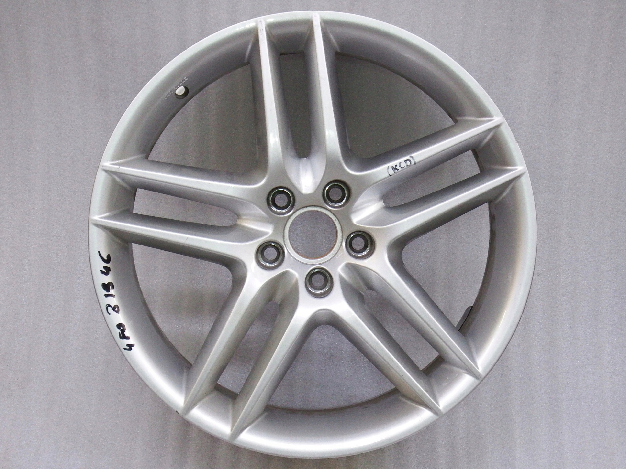 1x Alu Felge Audi allroad A6 Aluminum rim 19 Zoll 8.0J 5x112 46ET 4F0071499