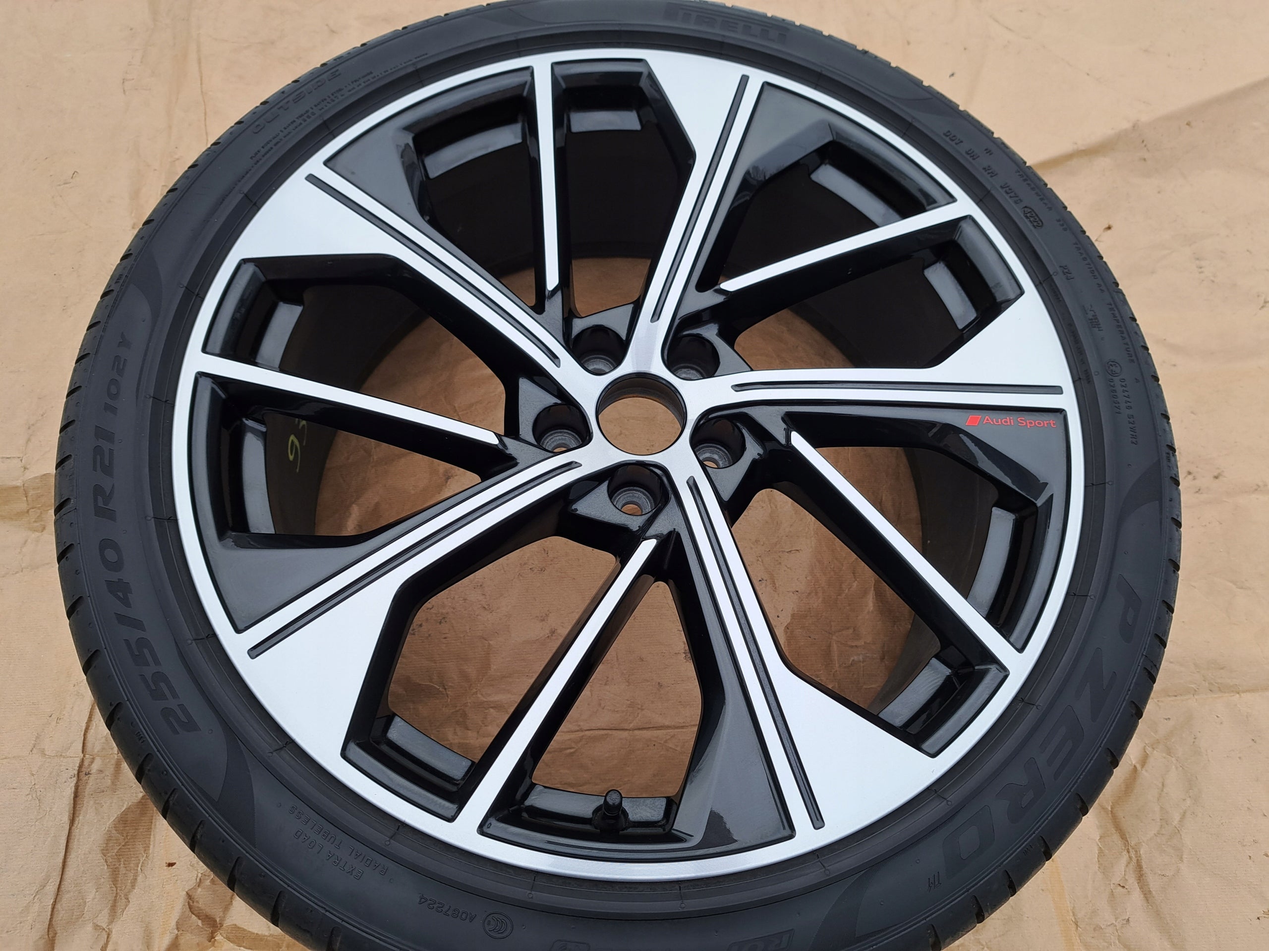  1x Alu Felge Audi Q5 A6 SQ5 Aluminum rim 21 Zoll 8.5J 5x112 34ET 80A601025BQ product image