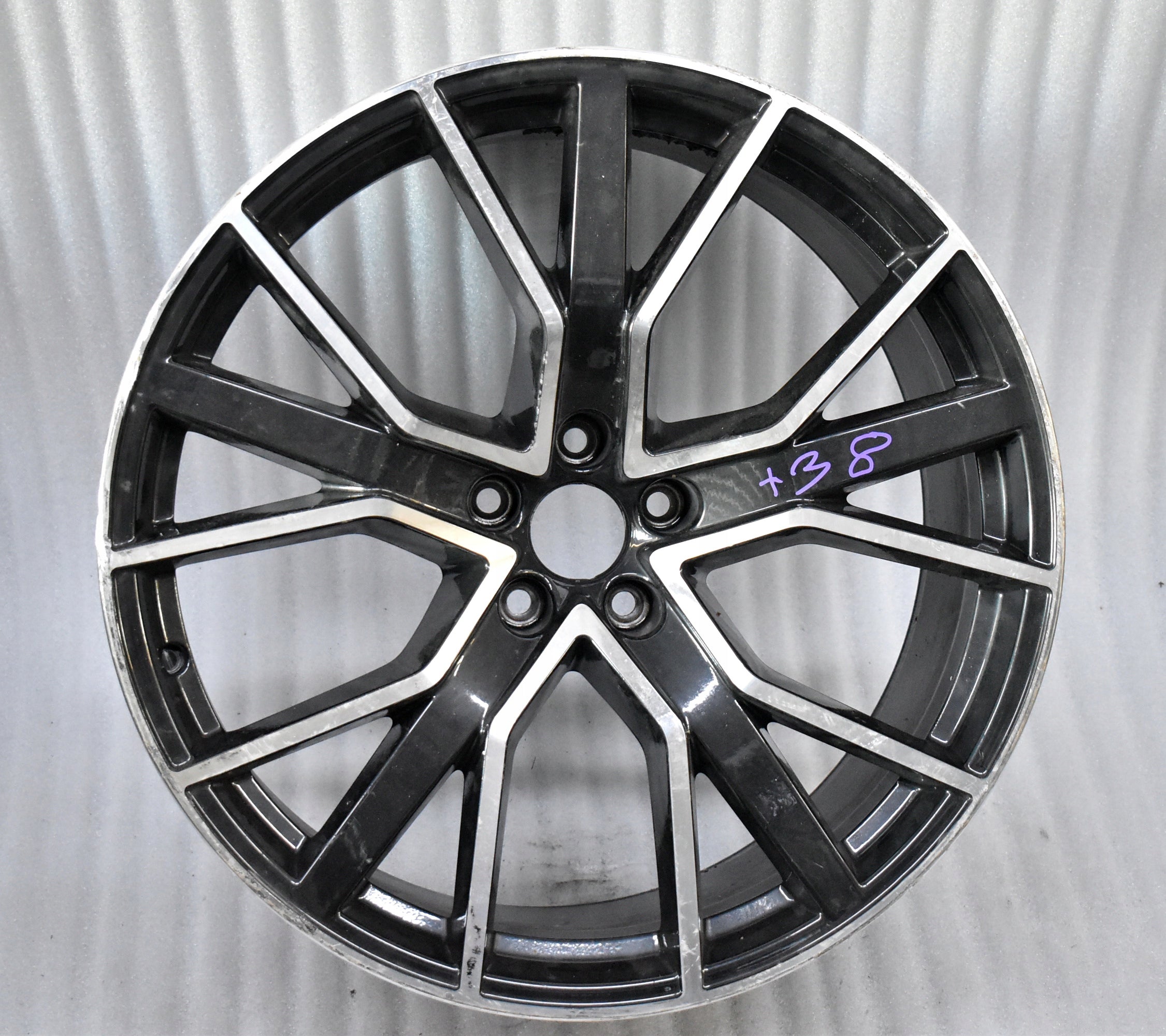 1x Alu Felge Audi A6 RS6 S6 Aluminum rim 21 Zoll 9.5J 5x112 25ET 4G0601025CK