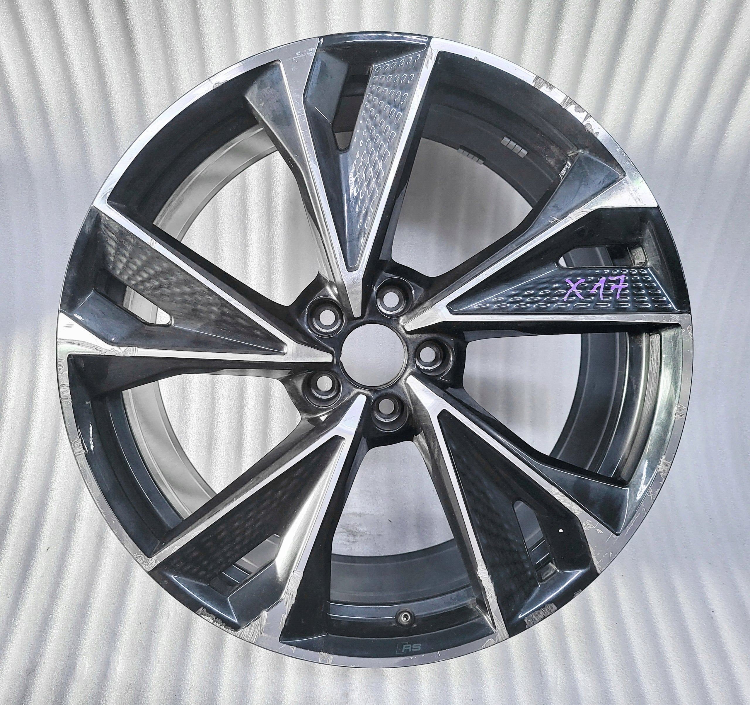 1x Alu Felge Audi A6 S6 Aluminum rim 21 Zoll 8.5J 5x112 19ET 4K0601025AS