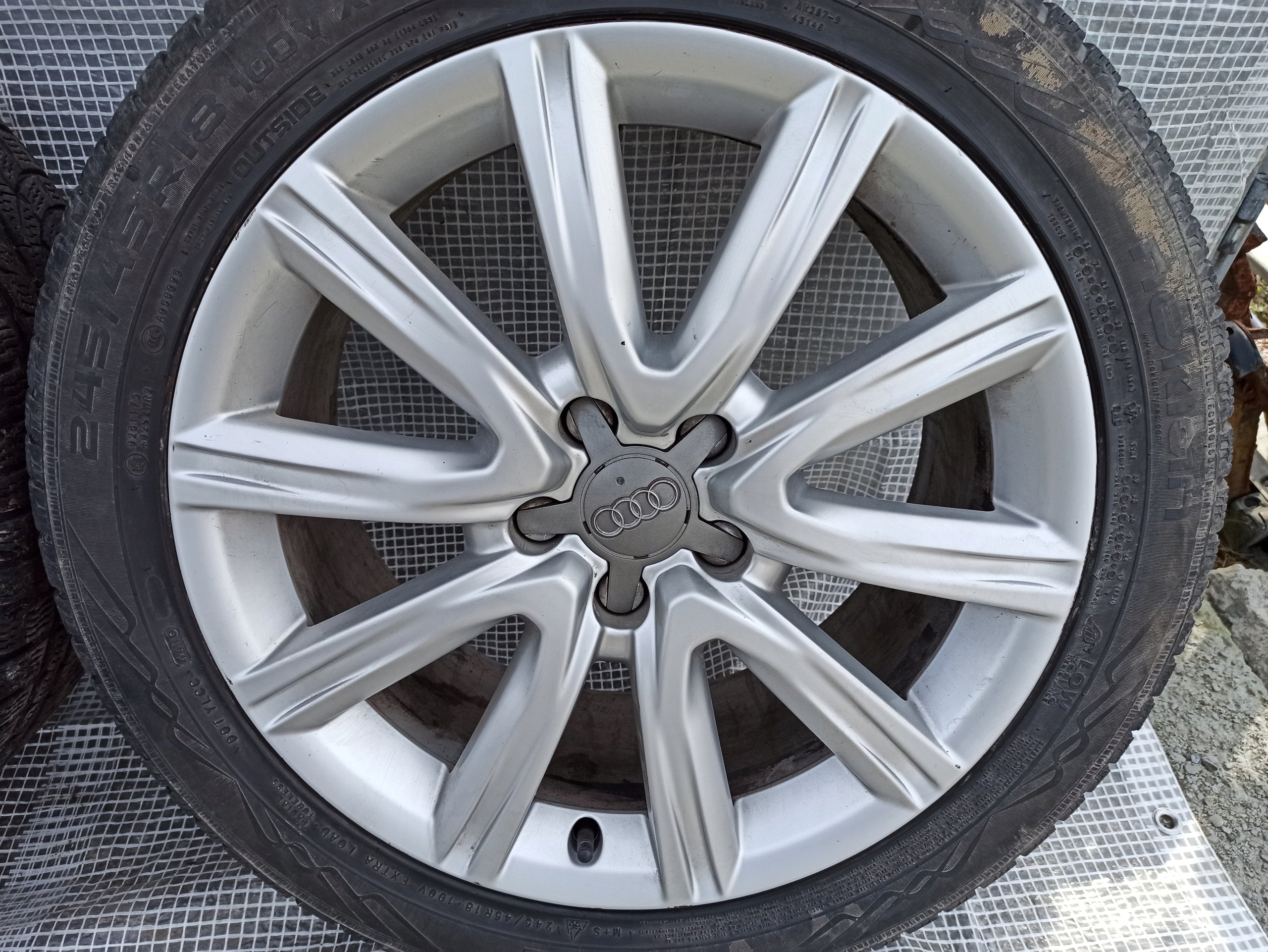 Alu Felge Audi A6 Aluminum rim 18 Zoll 8.0J 5x112 39ET