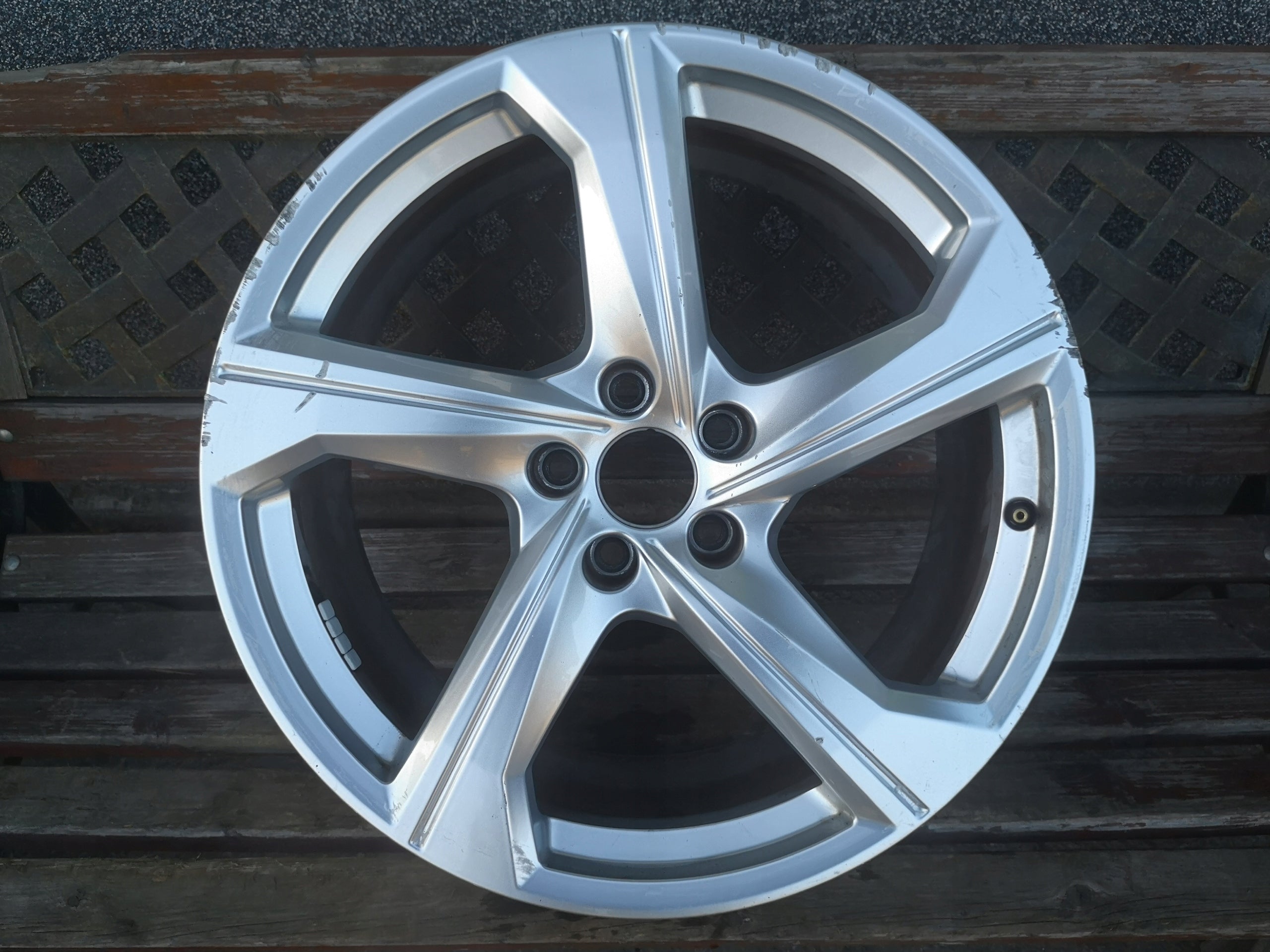  1x aluminum rim Audi A6 Aluminum rim 19 inch 8.5J 5x112 40ET 4K0601025AJ  product image