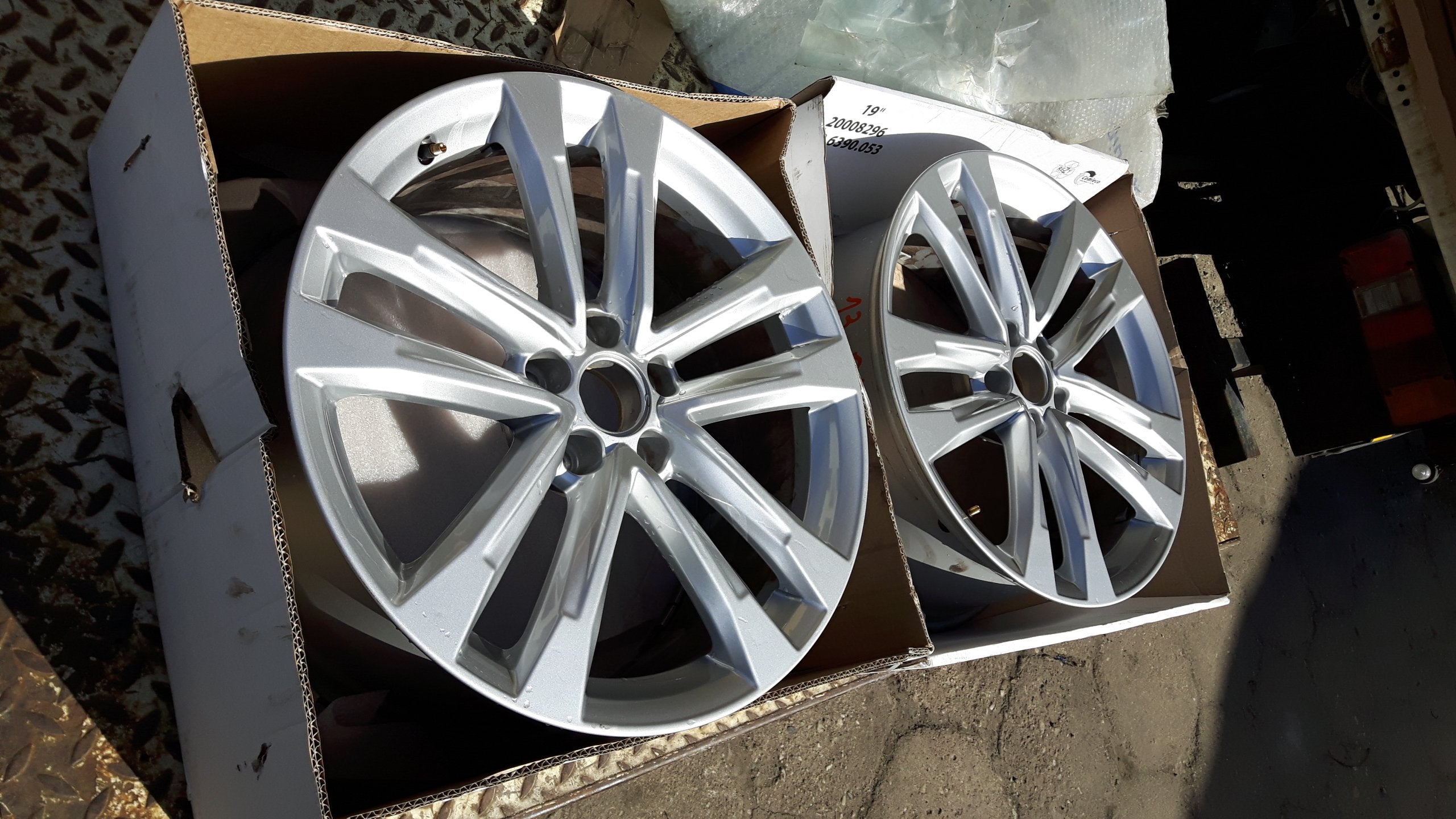  1x aluminum rim Audi A6 aluminum rim 19 inch 8.5J 5x112 45ET 4G0601025CQ  product image