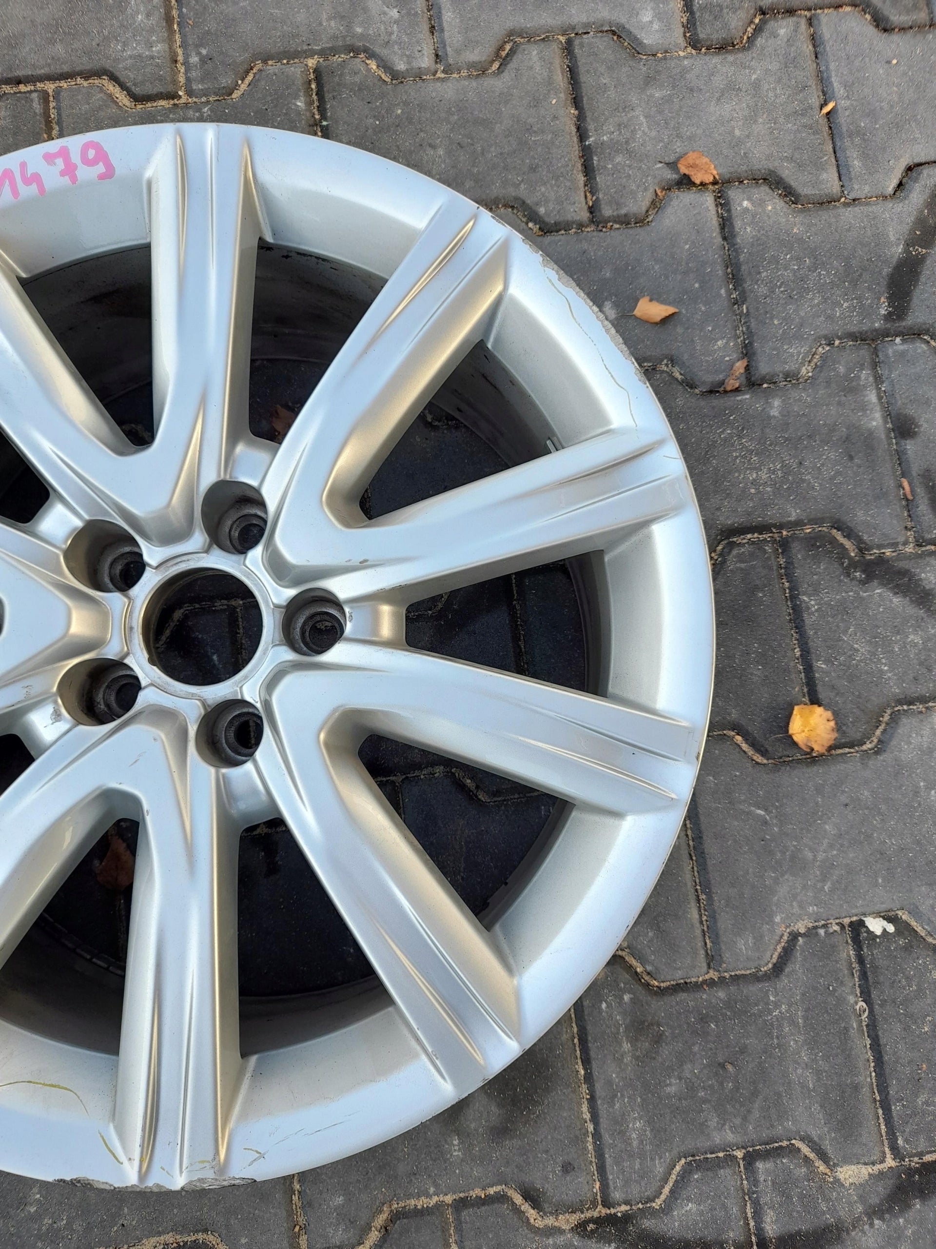 1x Alu Felge Audi A6 Aluminum rim 18 Zoll 8.0J 5x112