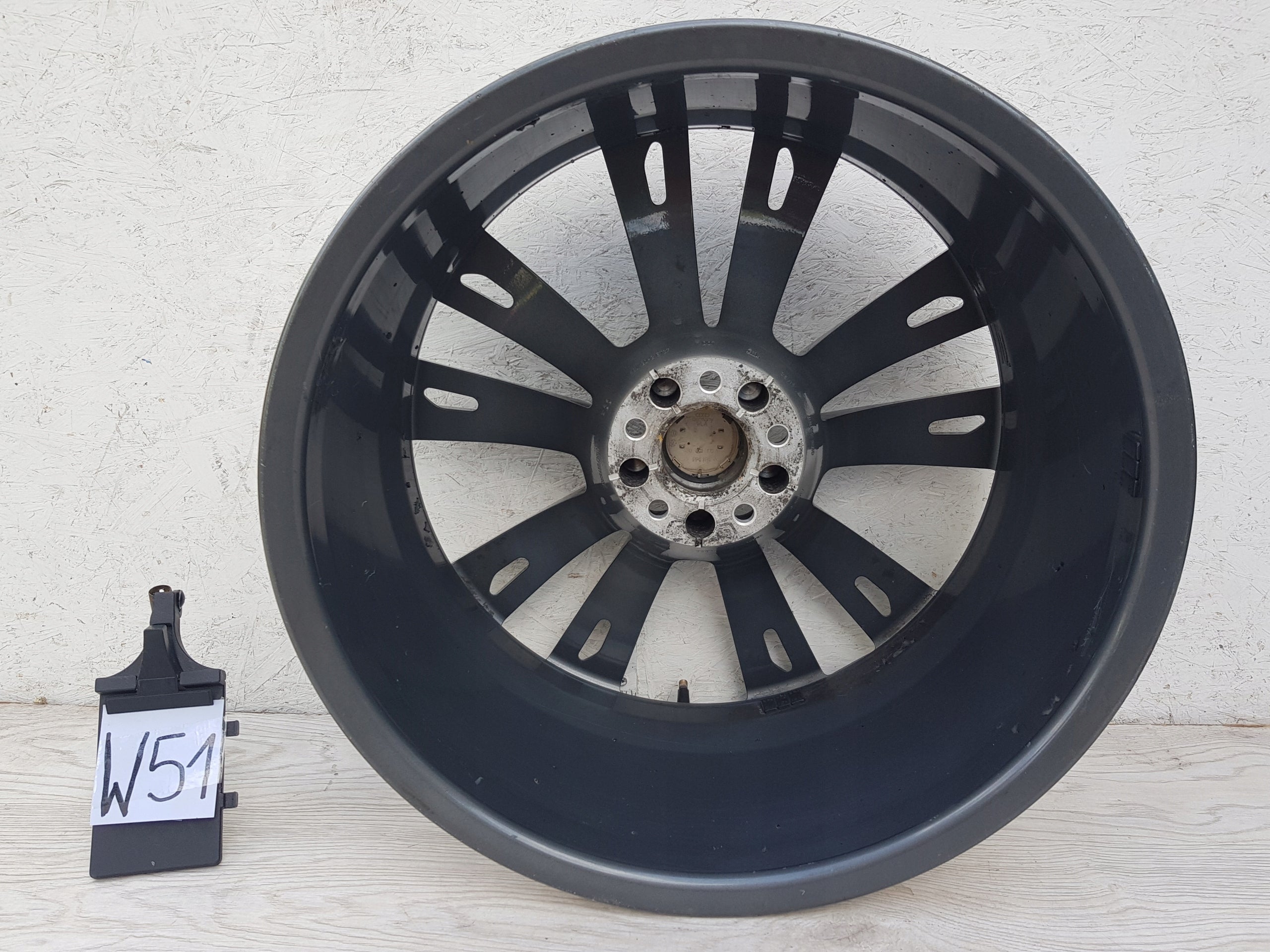 1x Alu Felge Audi A8 A7 Aluminum rim 20 Zoll 9.0J 5x112 4N0601025D