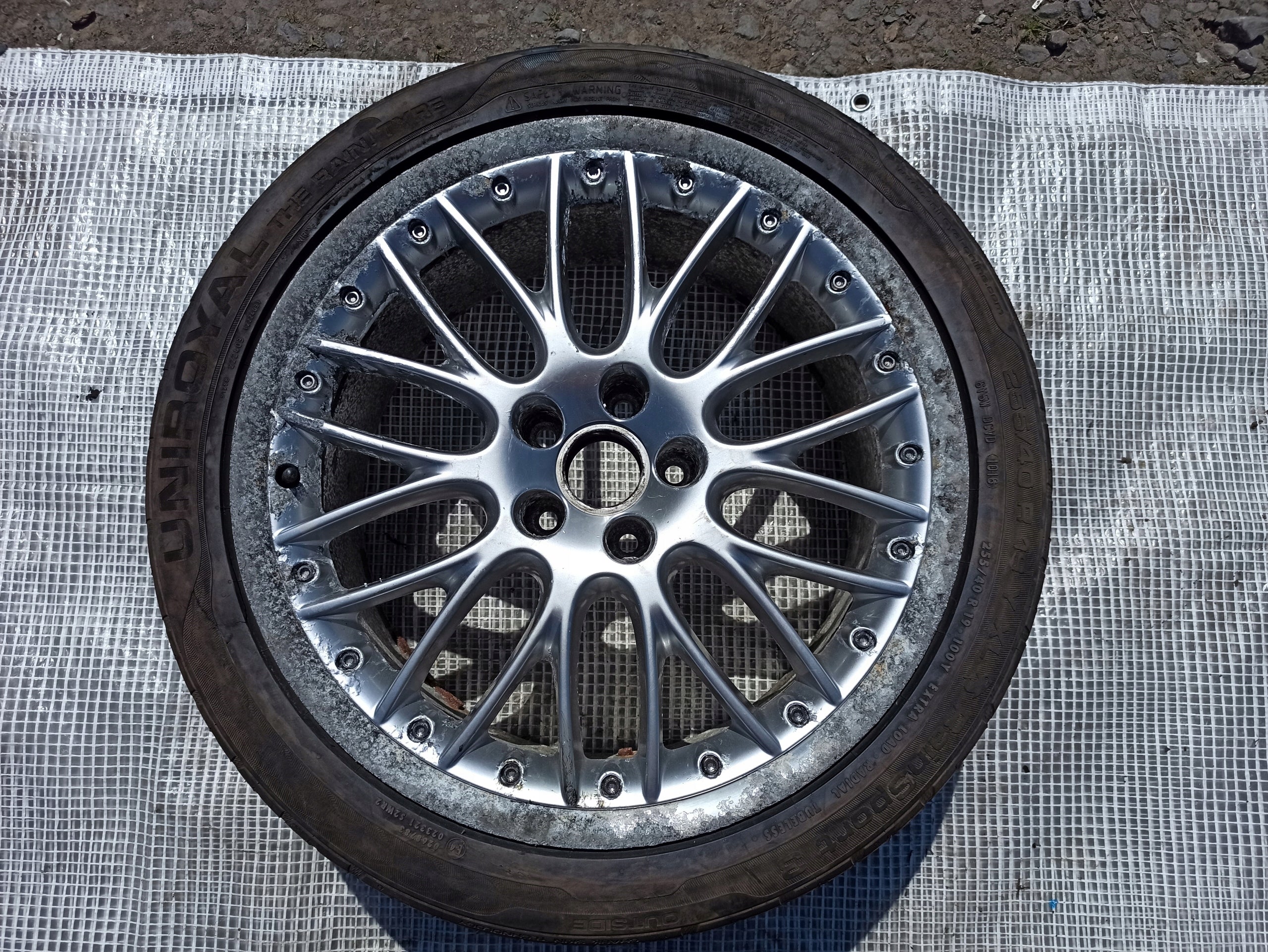  1x Alu Felge Audi A8 S8 S6 Aluminum rim 19 Zoll 9.0J 5x112 41ET 4E0601025AM product image