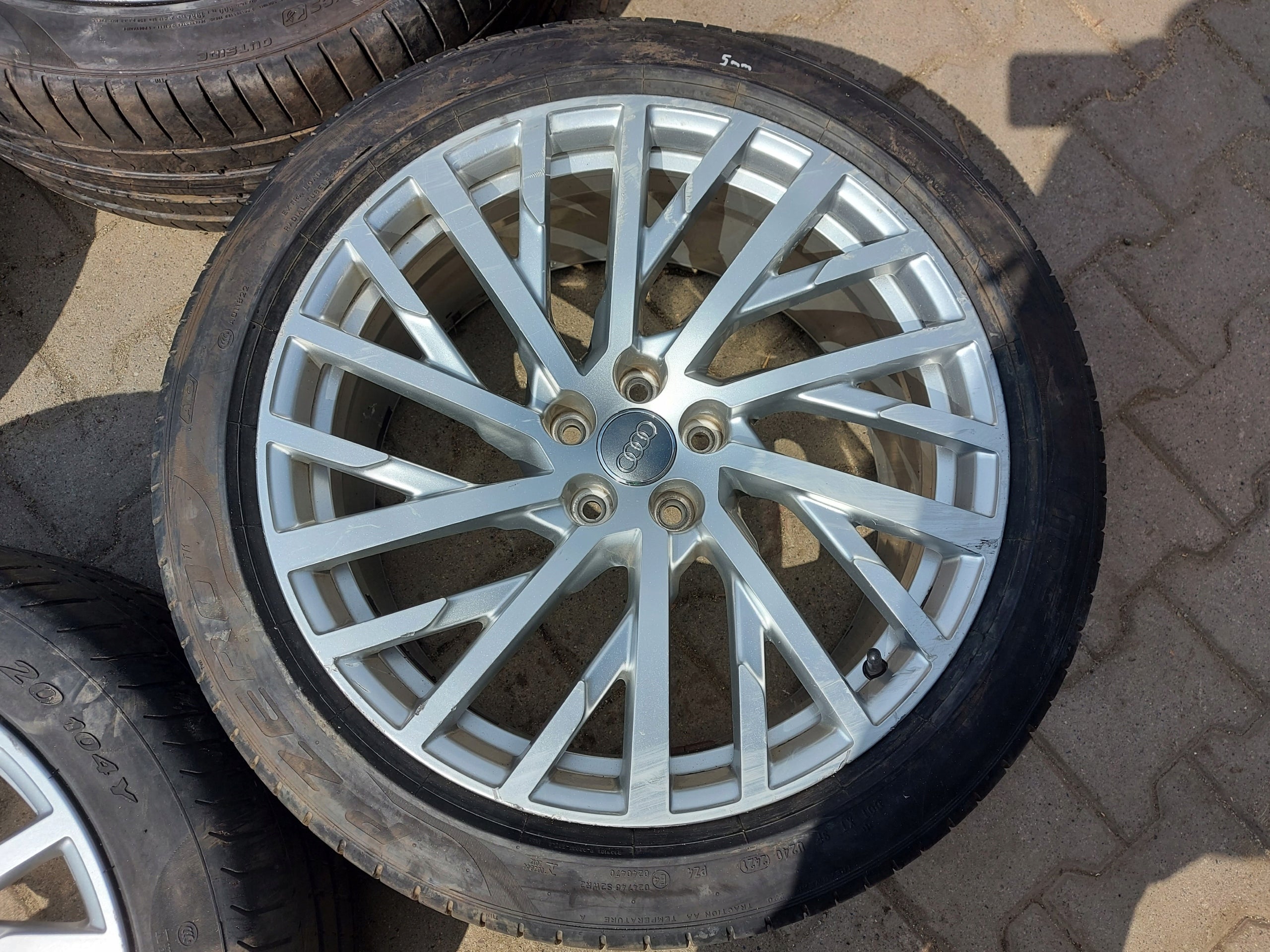 Alu Felge Audi A8 Aluminum rim 20 Zoll 9.0J 5x112